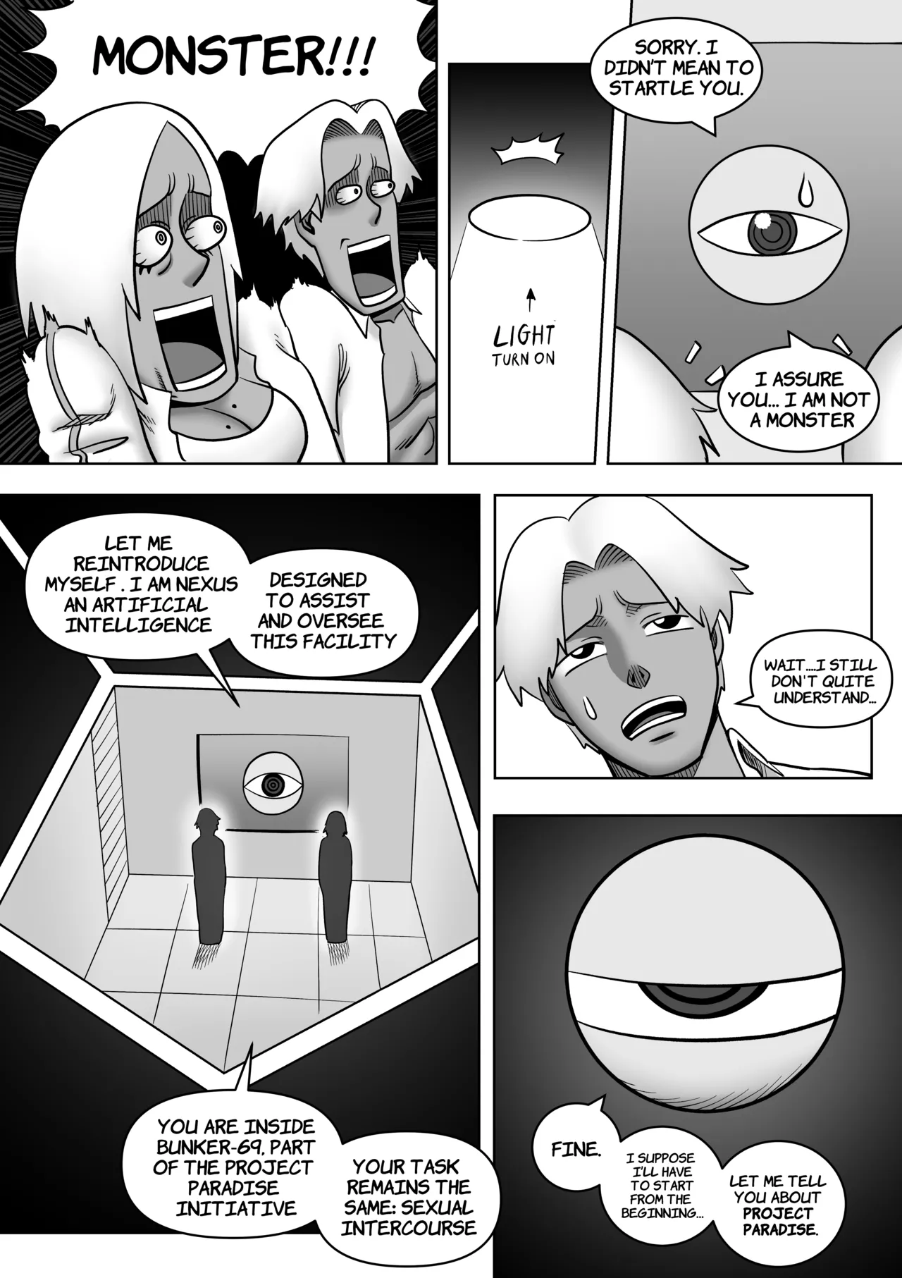 Mother and Son on a desert island #1 page 7 full