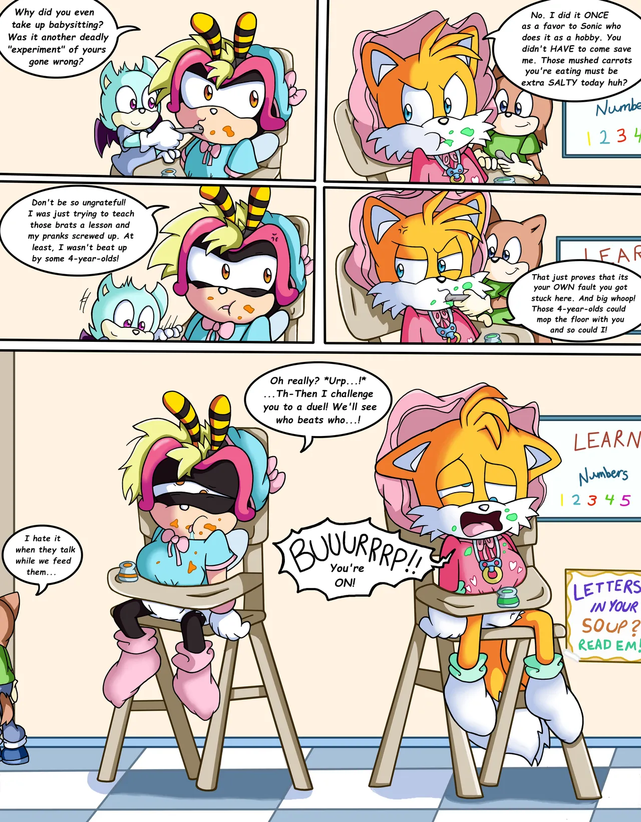 Tails and Charmy's Daycare Daze! page 2 full