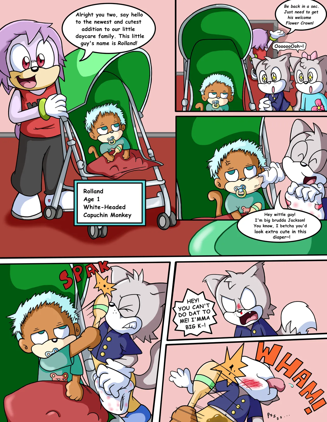 Tails and Charmy's Daycare Daze! page 3 full