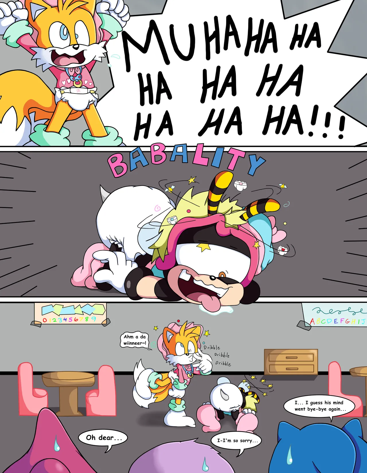 Tails and Charmy's Daycare Daze! page 7 full