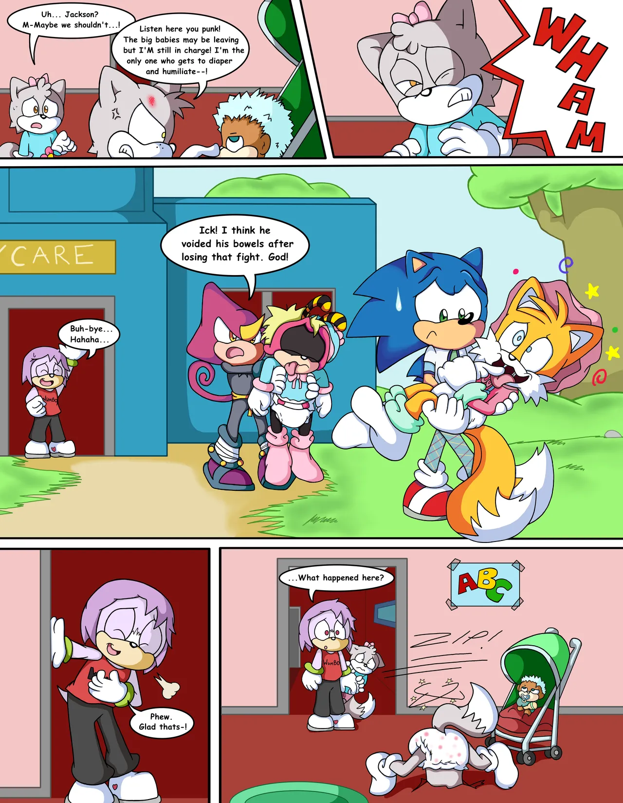 Tails and Charmy's Daycare Daze! page 8 full