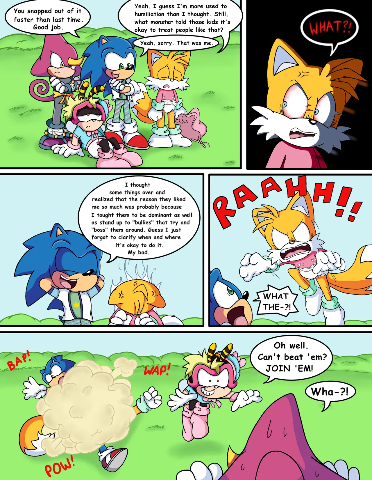Tails and Charmy's Daycare Daze! page 9 full