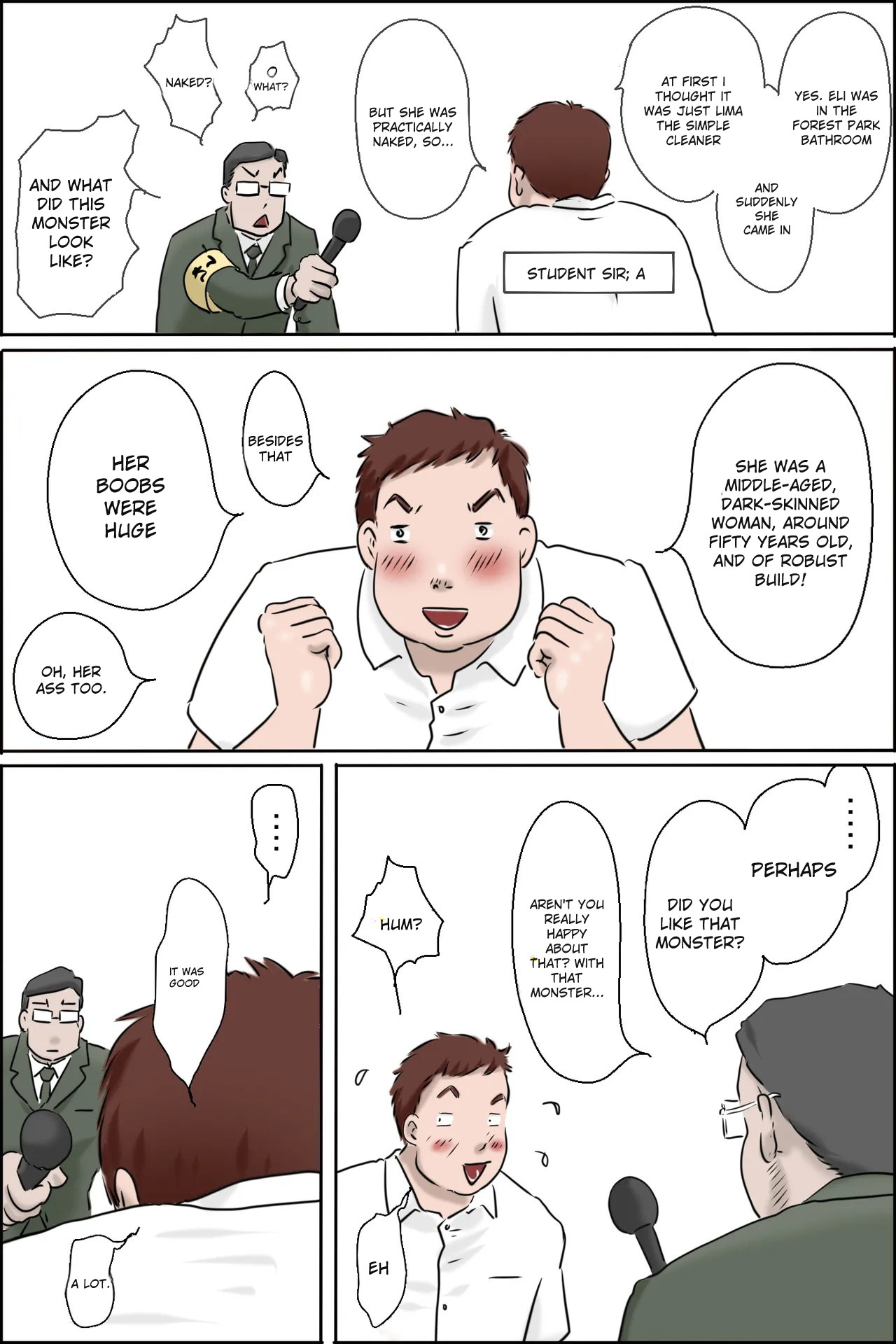 Appearing! Lustful Mating Monster - Monster in the Public Toilet page 2 full