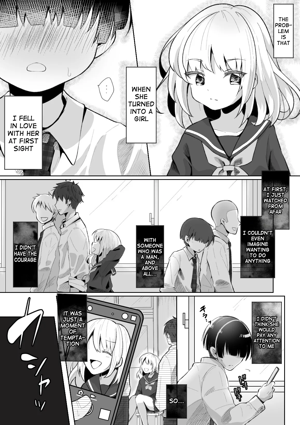 TS Mesugaki-chan o Wakaraseru Hanashi | A story about teaching a TS-bitch a lesson page 8 full