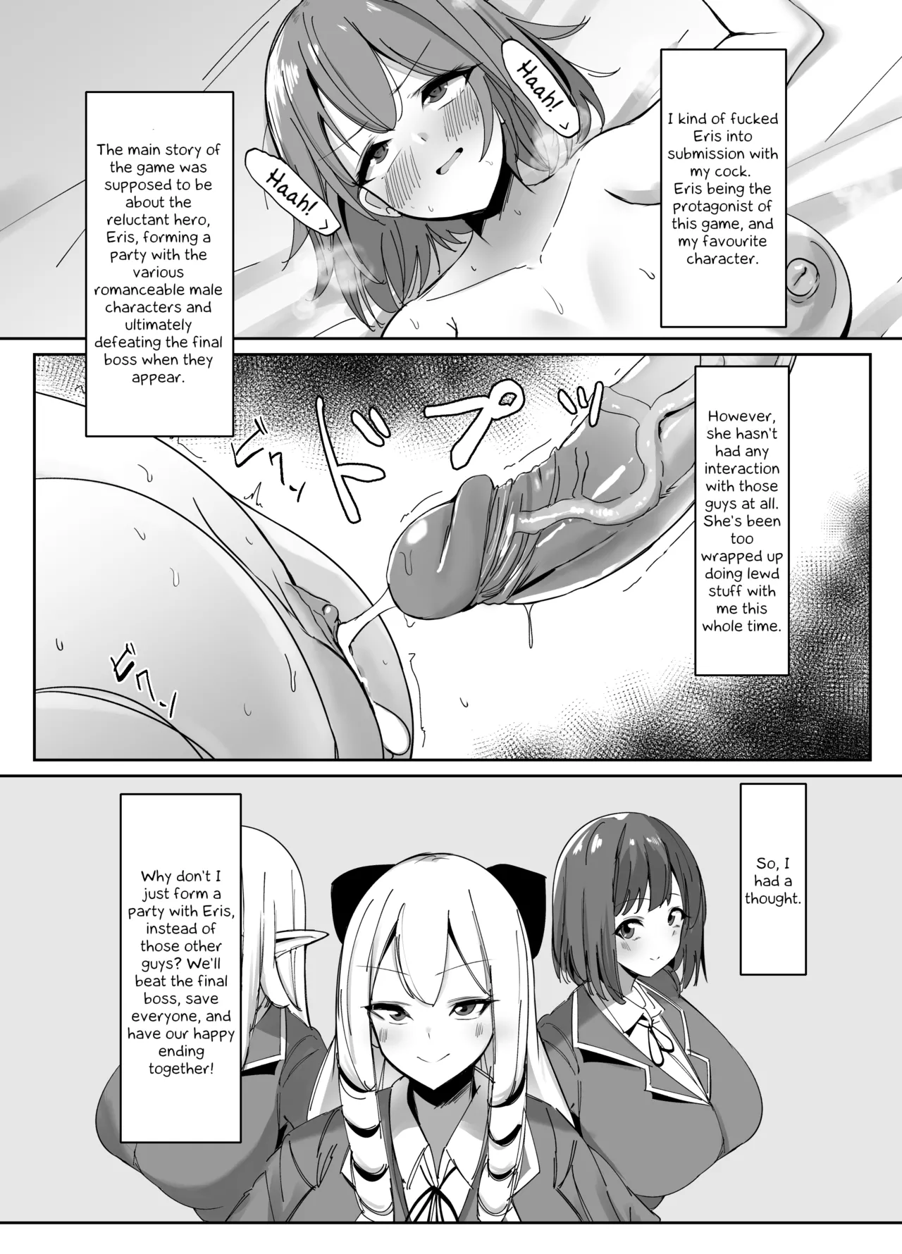 Otome Game no Akuyaku Reijou ni Tensei Shitara Ura Settei de Futanari deshita ~Ch. 2~ | I was reincarnated as a villainess in an otome Game who was a futanari in her backstory page 4 full