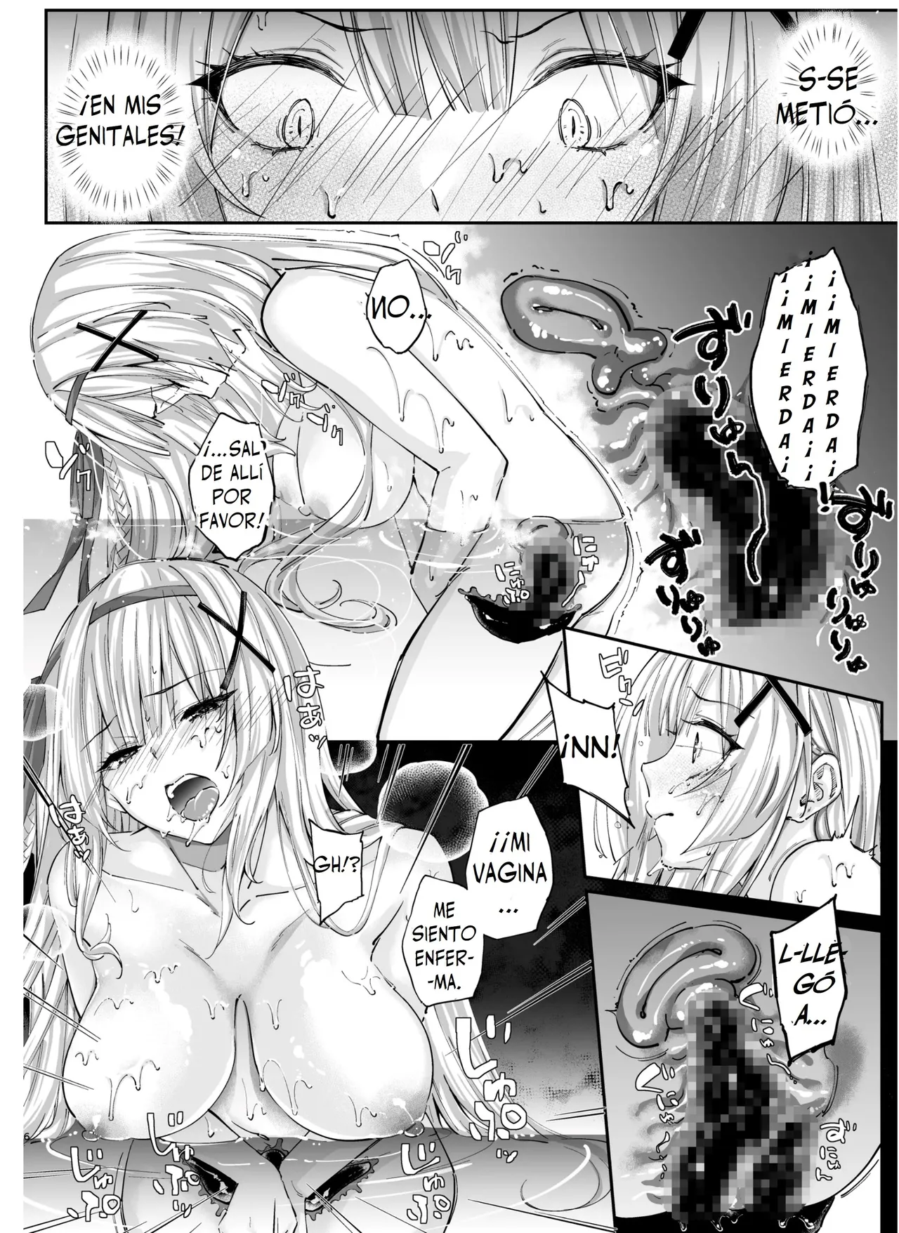 Parasite Rubber -Kuro Rubber Shokushufuku Ni Kisei Sareta Himekishi Monogatari- page 6 full