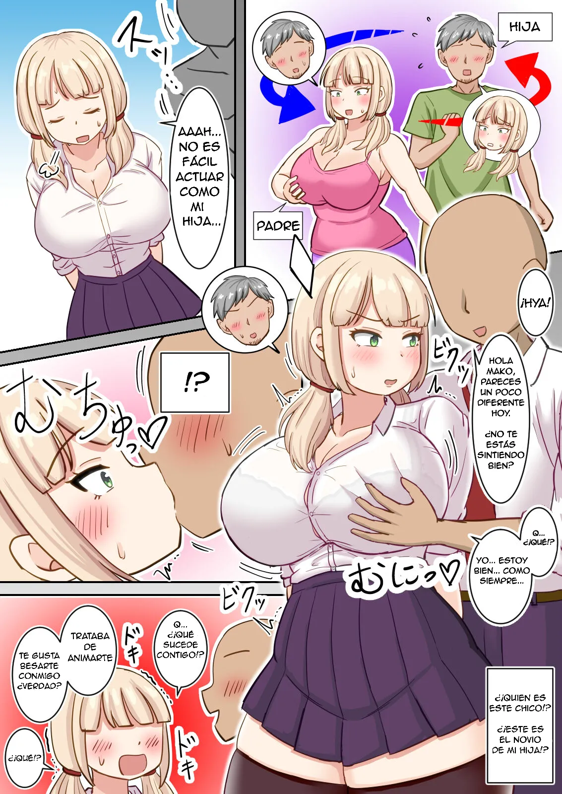 A Father in His Daughters Body - Un padre en el cuerpo de su hija page 1 full