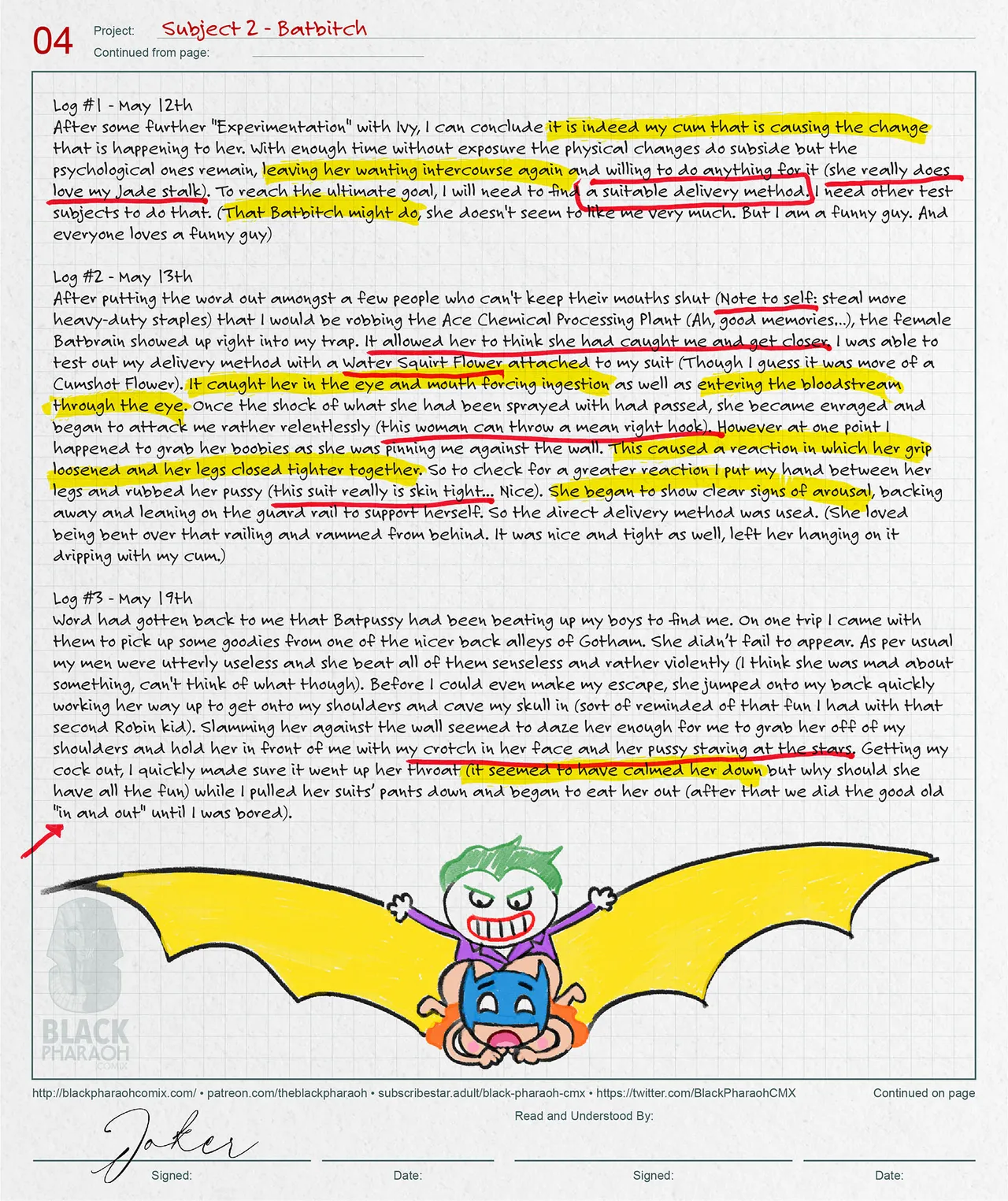 Pages of Mad Obsession page 6 full