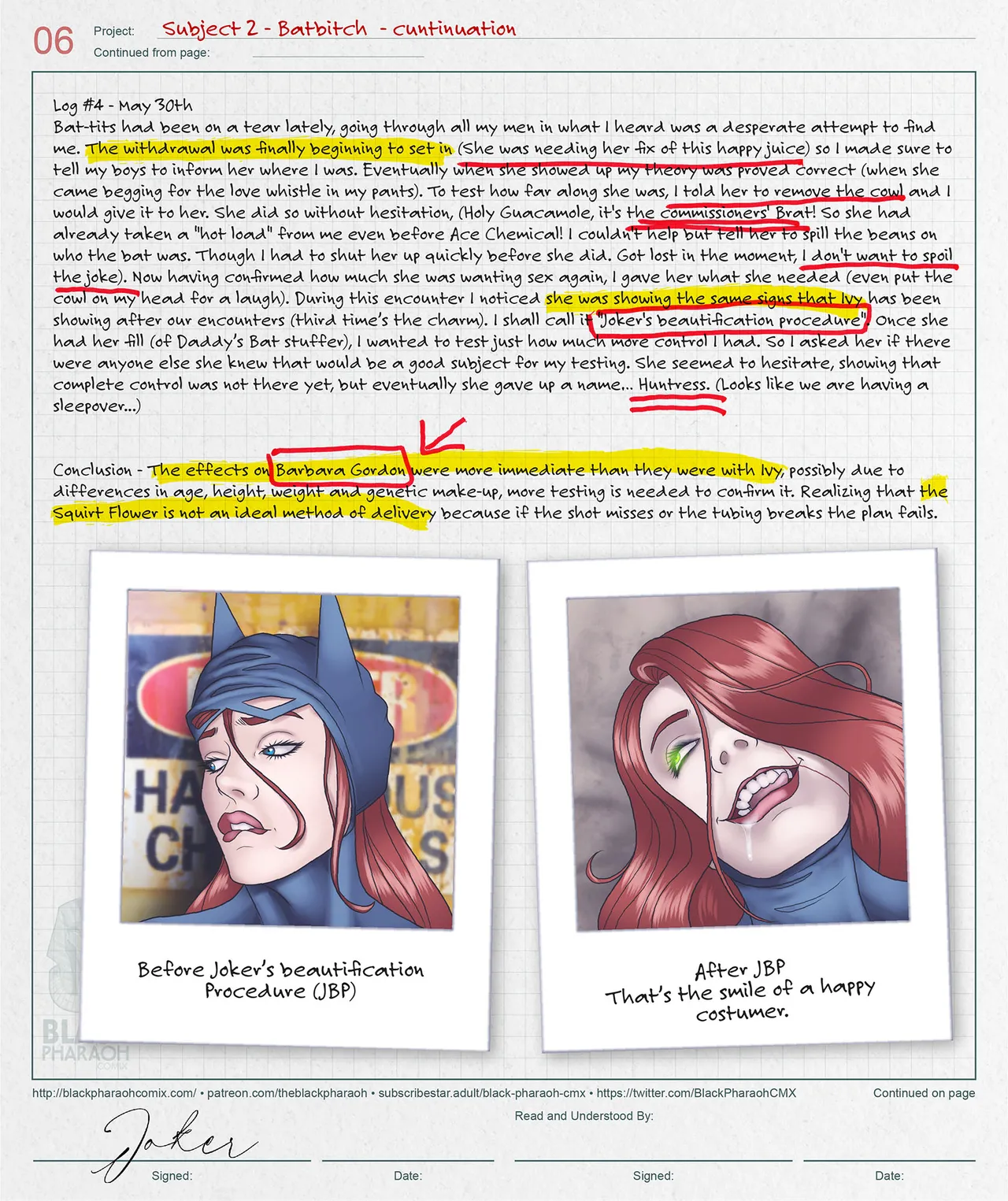 Pages of Mad Obsession page 8 full