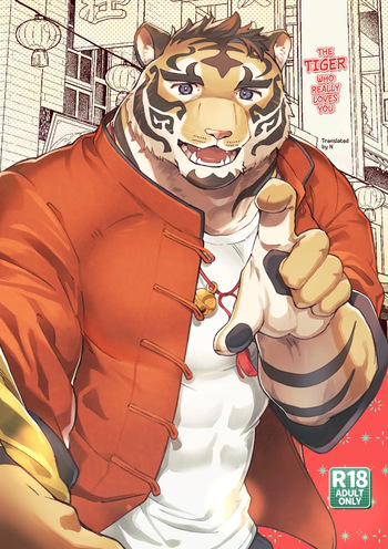 Anata no Koto o Daaisukina Tora no Hon | The Tiger Who Really Loves You cover