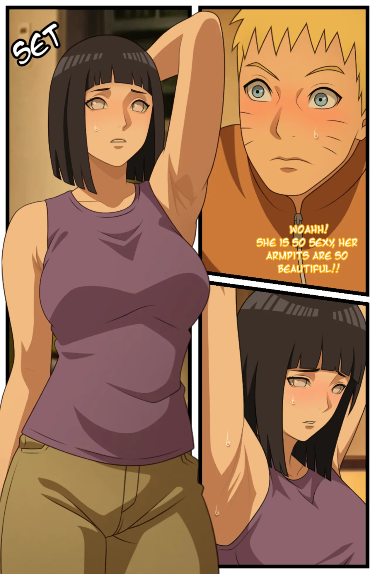 Hinata KUNOICHI HUNTER REMAKE PART 1 page 4 full