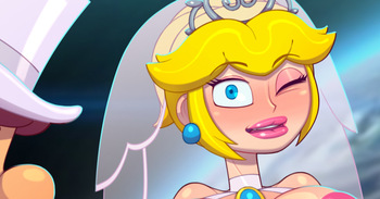 Peach's Secret Poolside Honeymoon cover