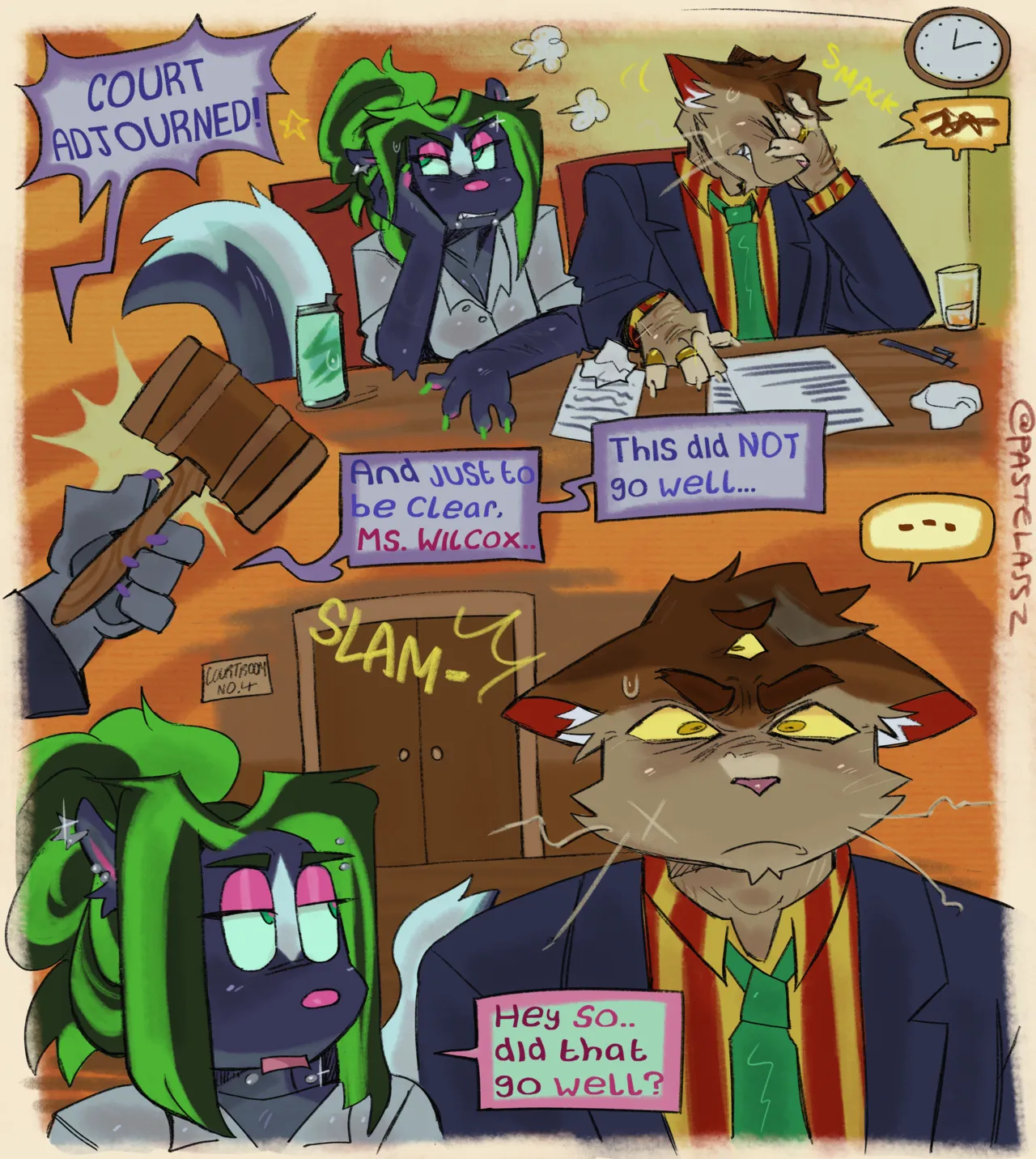 Who's Going Down? page 8 full