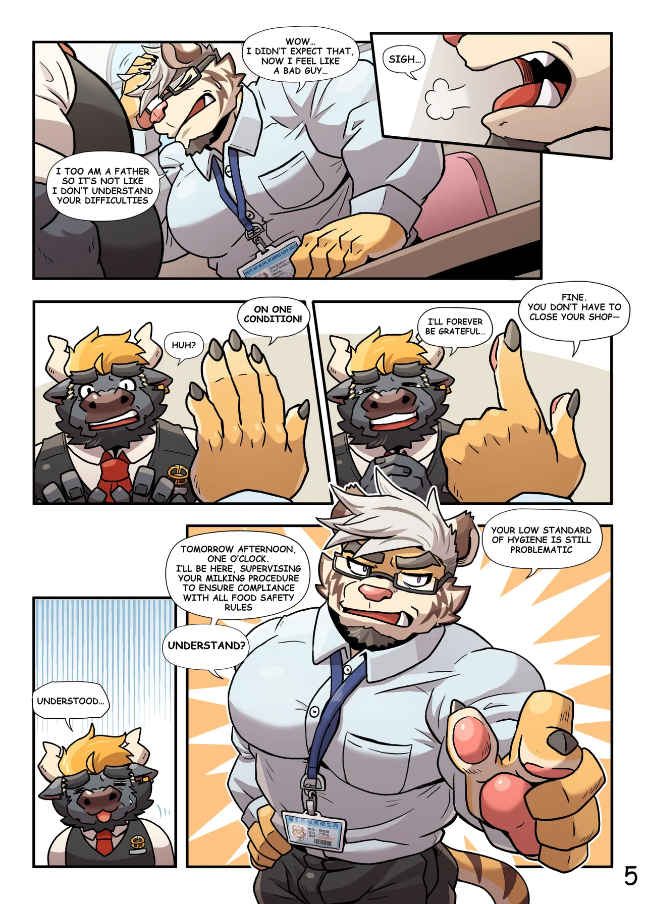 My Milky Daddies: Caffe Latte page 6 full