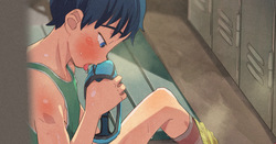 チームメイトが俺のパンツでオナニーしてるのを見てしまった件