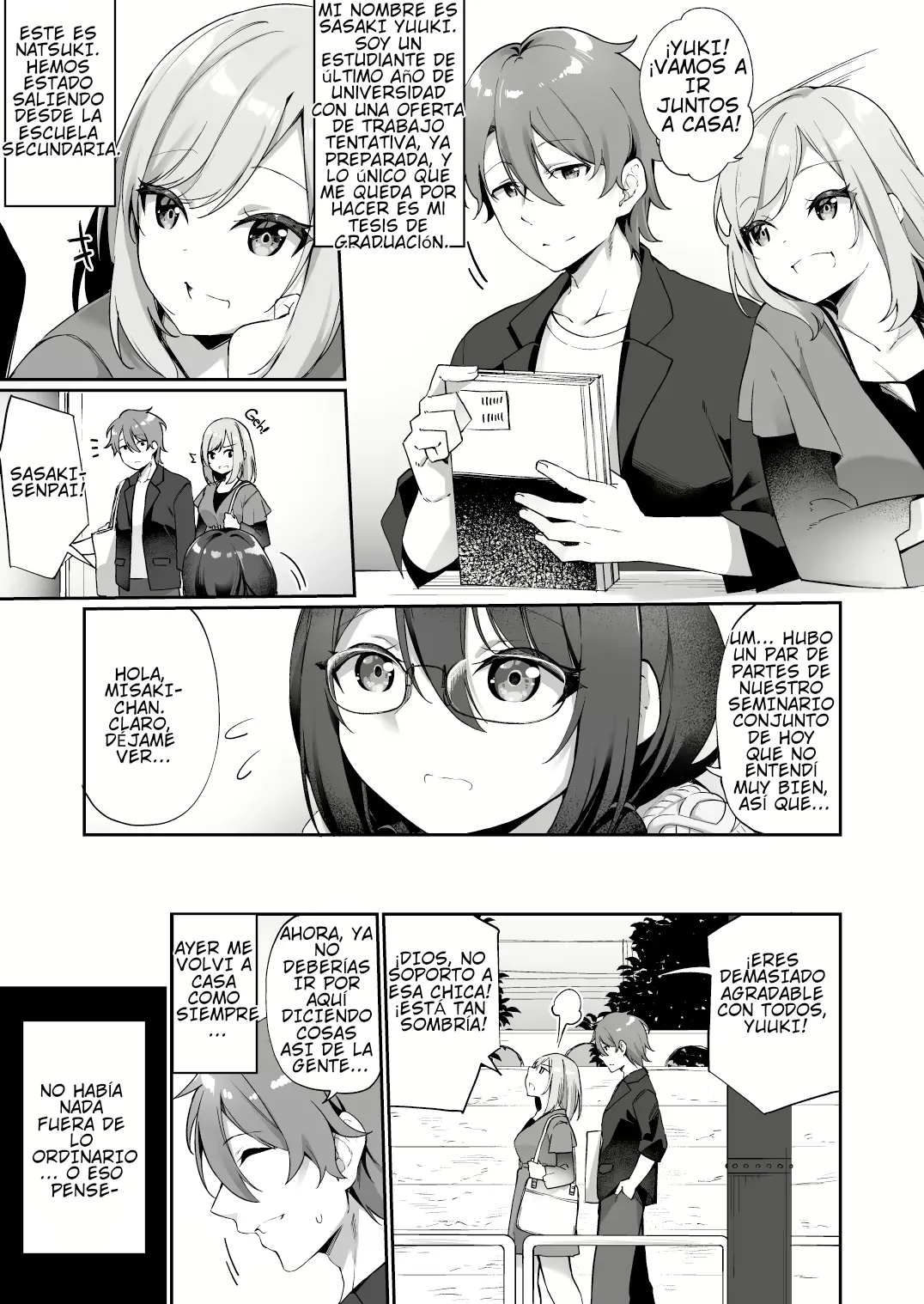 Boku no Koe o Kiku dake de Hatsujou Shichau Yandere Kyonyuu Kouhai ni Karada o Irekaerarete Shimatta! page 2 full