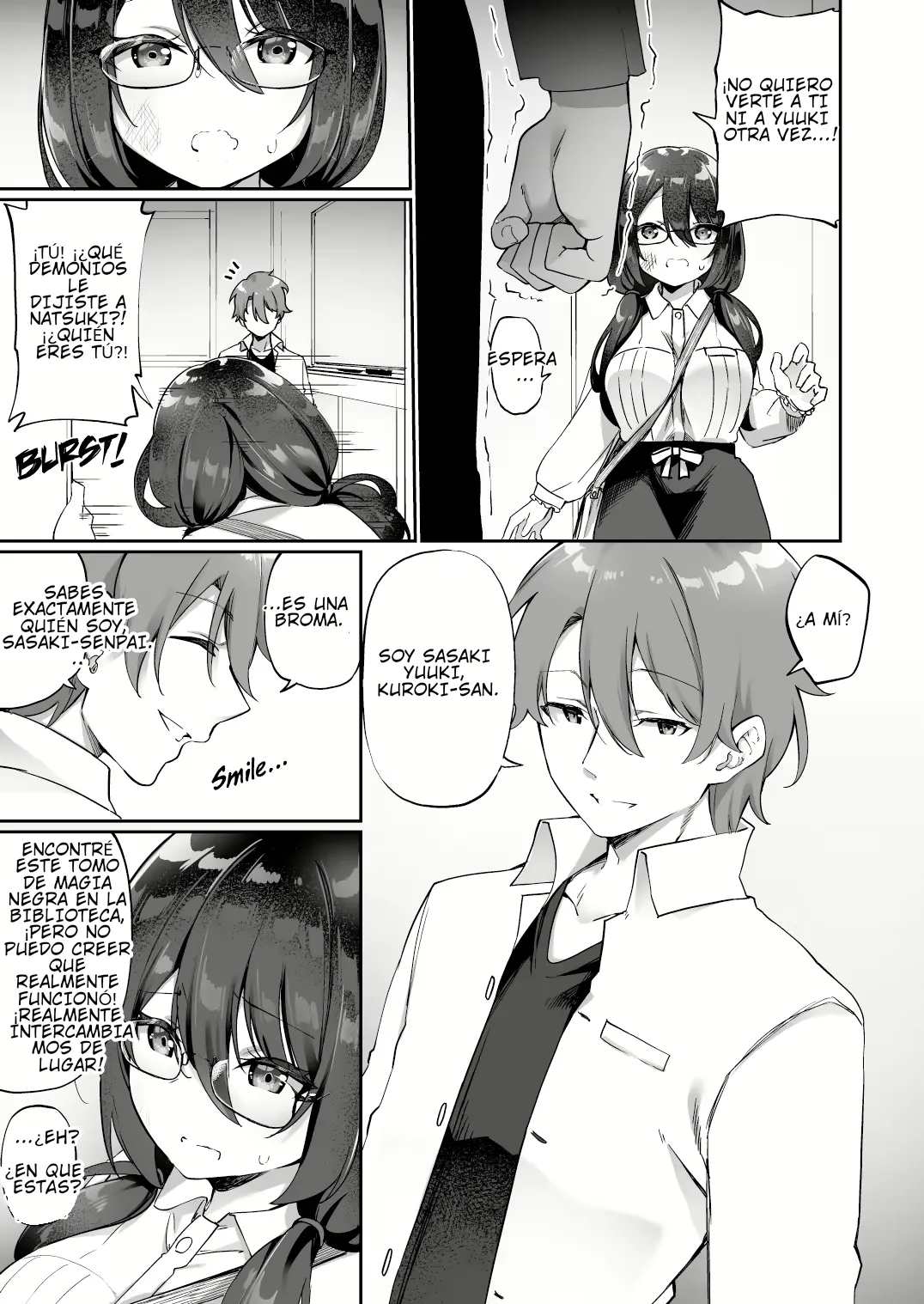 Boku no Koe o Kiku dake de Hatsujou Shichau Yandere Kyonyuu Kouhai ni Karada o Irekaerarete Shimatta! page 8 full