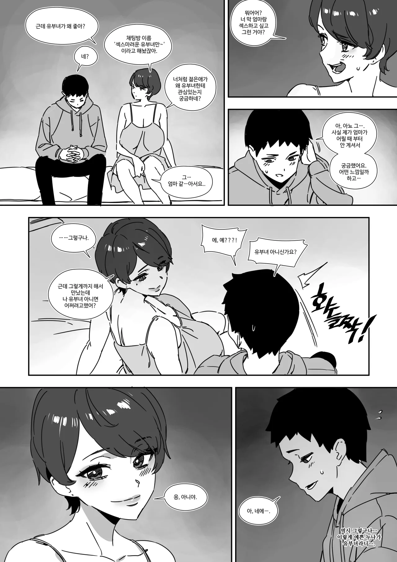 랜덤채팅의 유부녀 page 6 full