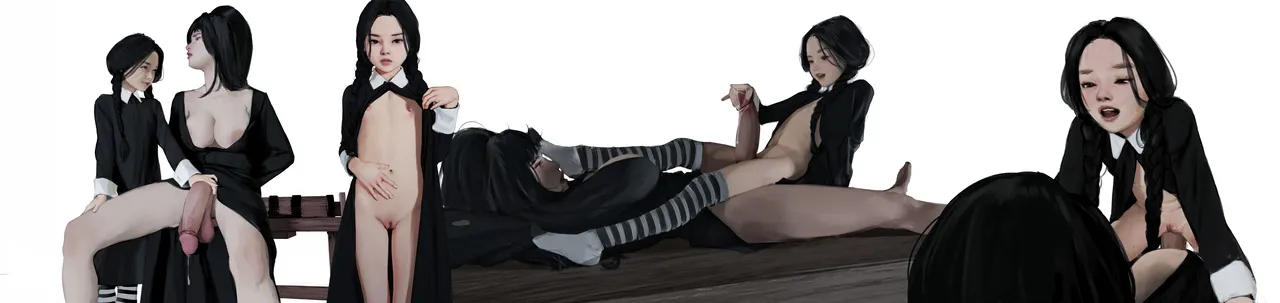 Wednesday x Elvira page 3 full