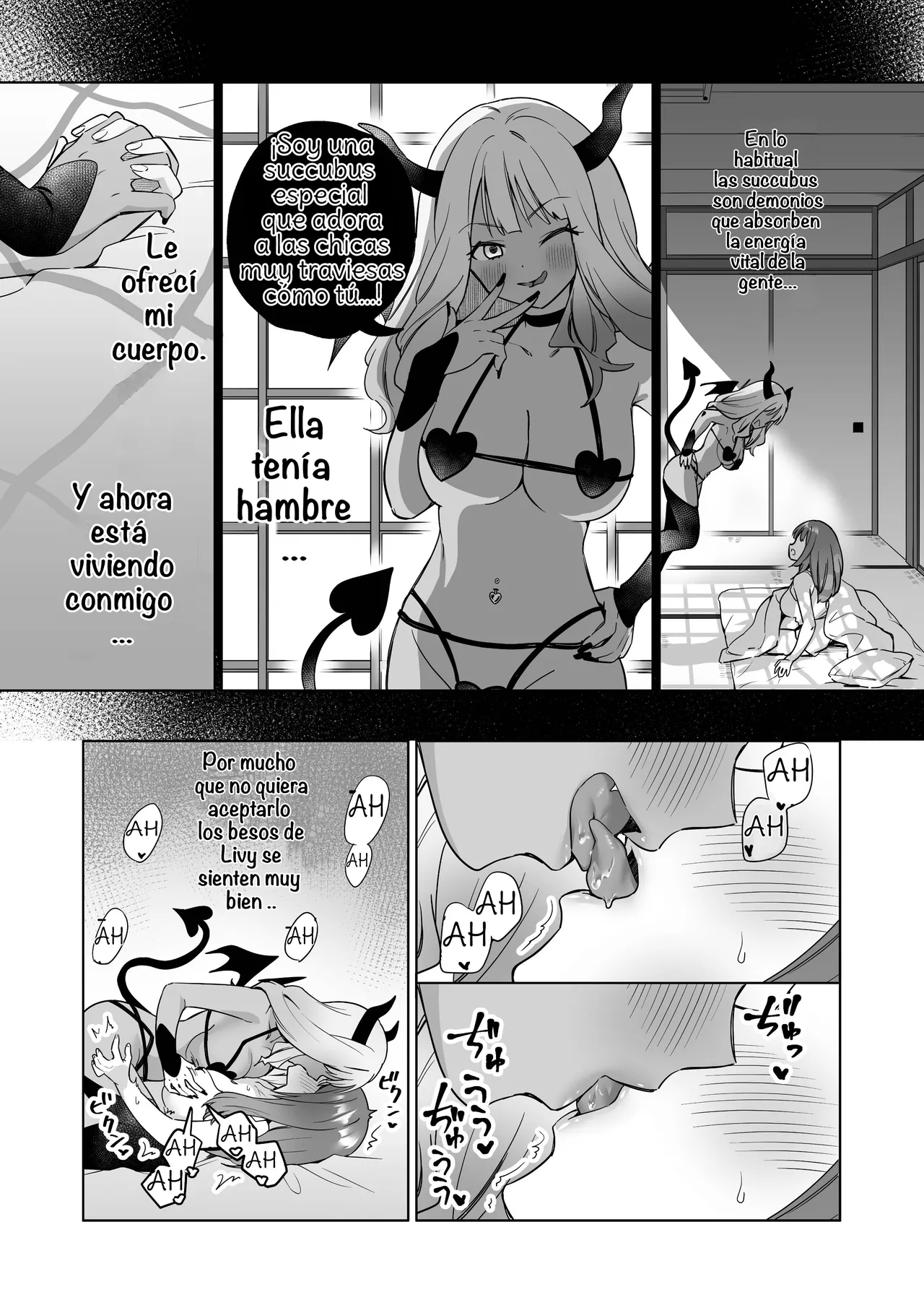 Yuri Kakusei Succubus vs Yuri Kakusei Kunoichi ~Watashi no Karada de Yuri Ecchi Battle suna!~  Lesbian Awakening Succubus vs Kunoichi! ~Don't Use My Body to Fight your Sexy Lesbian Battle~ page 10 full