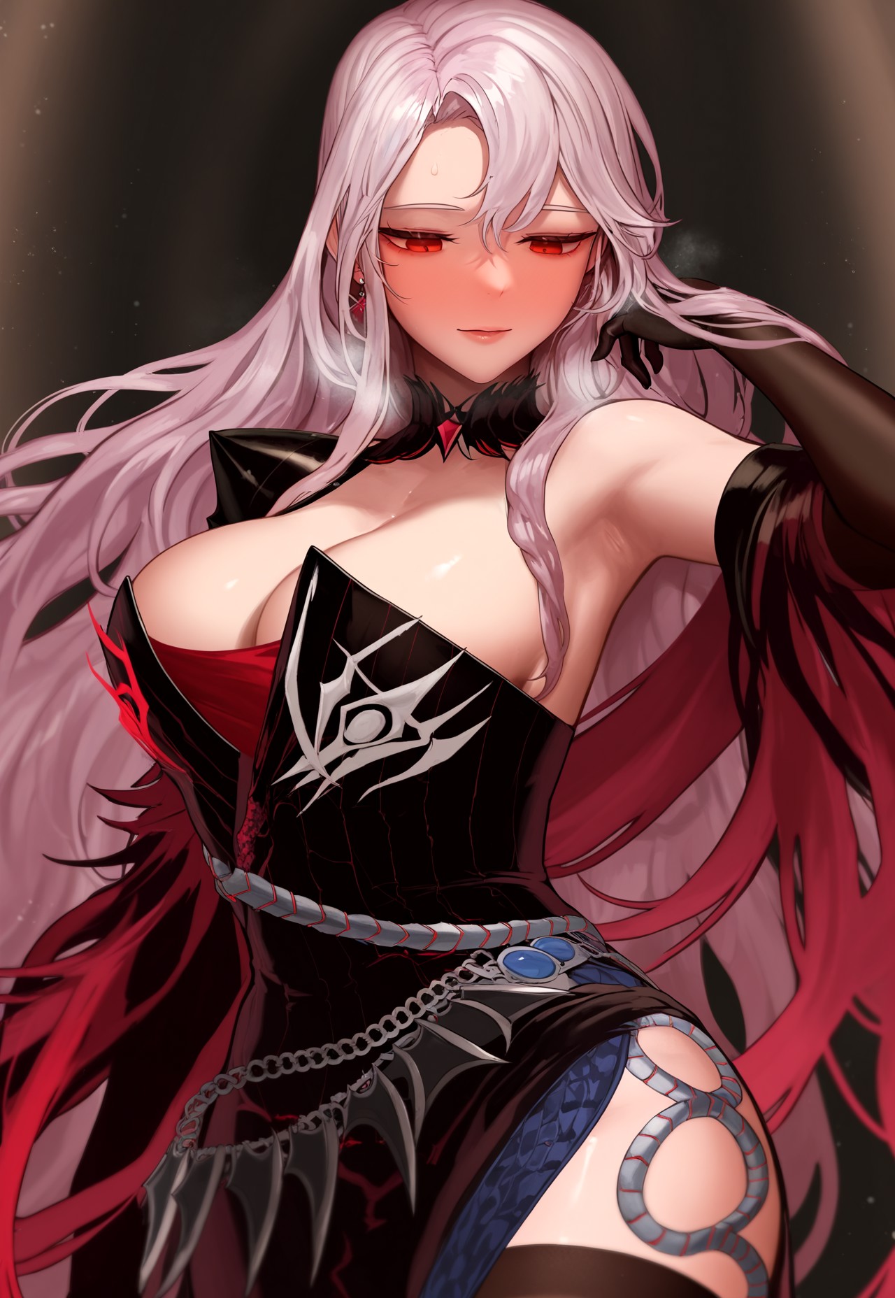 DEMONBANE SOLEMN POV – BLACK DRESS CLEAVAGE page 2 full