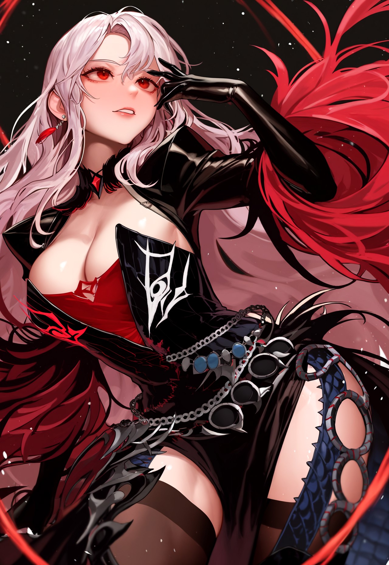 DEMONBANE SOLEMN POV – BLACK DRESS CLEAVAGE page 3 full