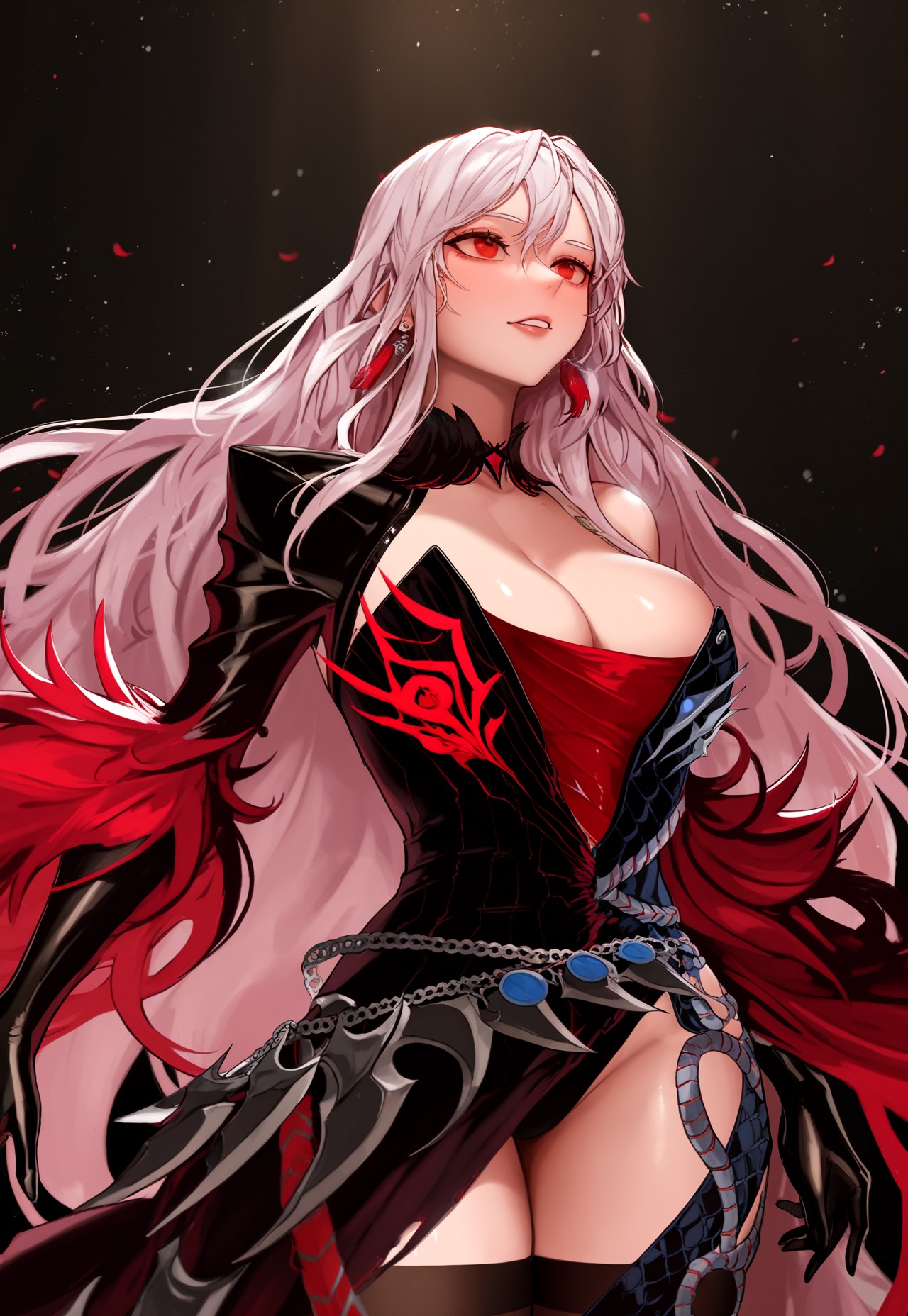 DEMONBANE SOLEMN POV – BLACK DRESS CLEAVAGE page 9 full
