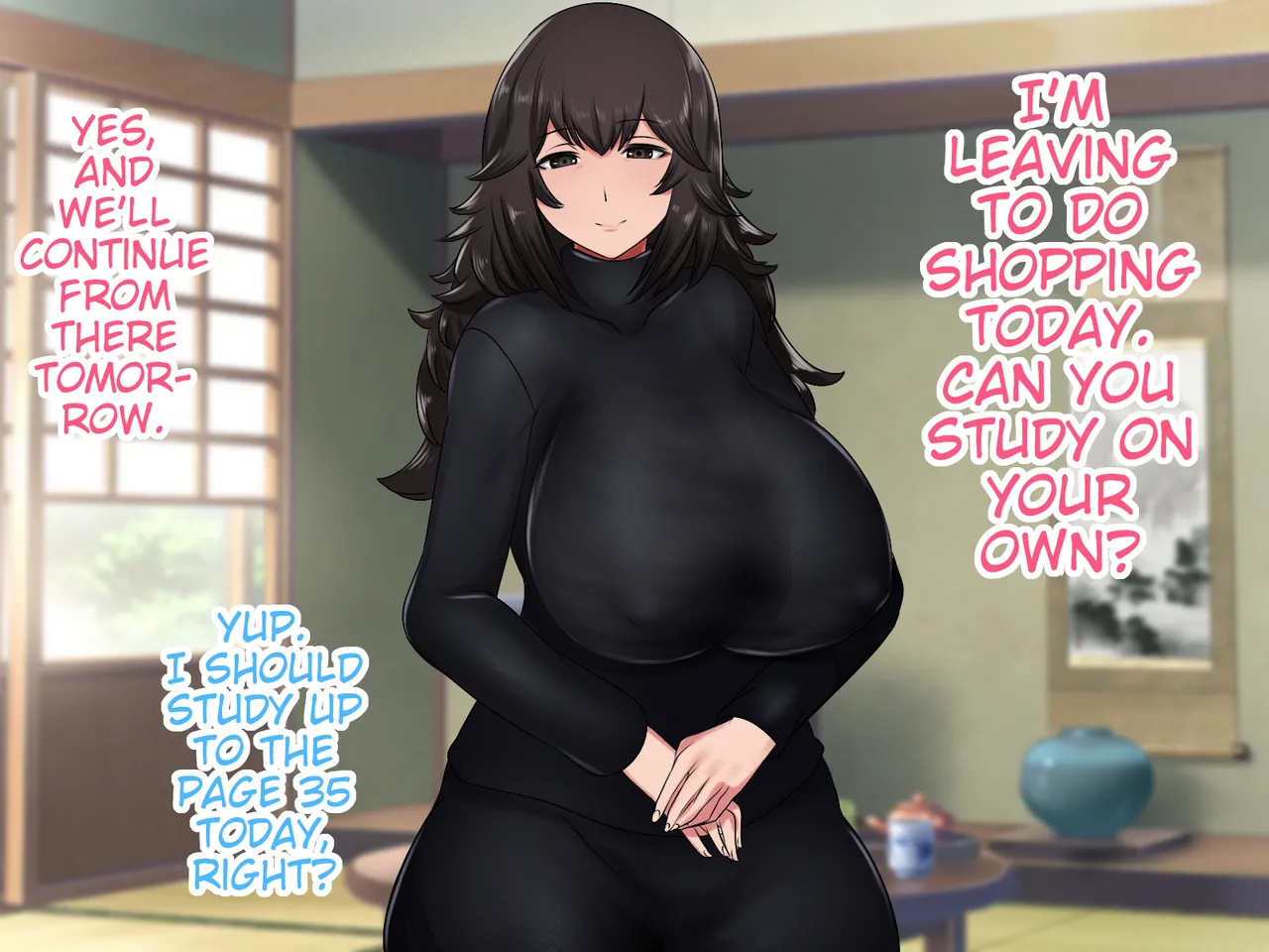 Kahogo na Okaa-san ni Seikyouiku o Ukete Boshi Soukan Suru Dake no Mainichi | I'm Being Sex Educated By My Overprotective Mother, But All We Do Is Have Incest Sex Every Day. page 8 full