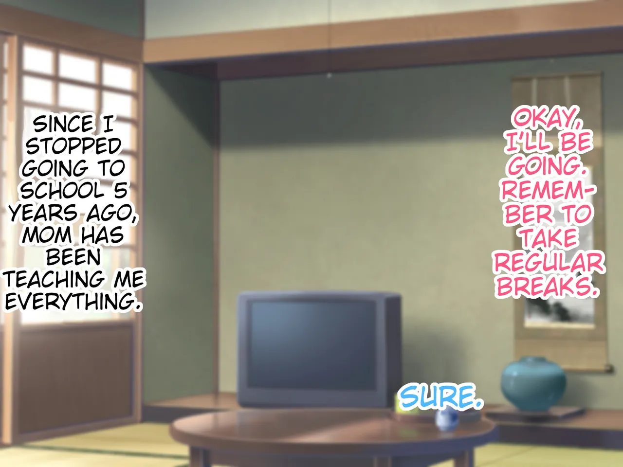Kahogo na Okaa-san ni Seikyouiku o Ukete Boshi Soukan Suru Dake no Mainichi | I'm Being Sex Educated By My Overprotective Mother, But All We Do Is Have Incest Sex Every Day. page 9 full