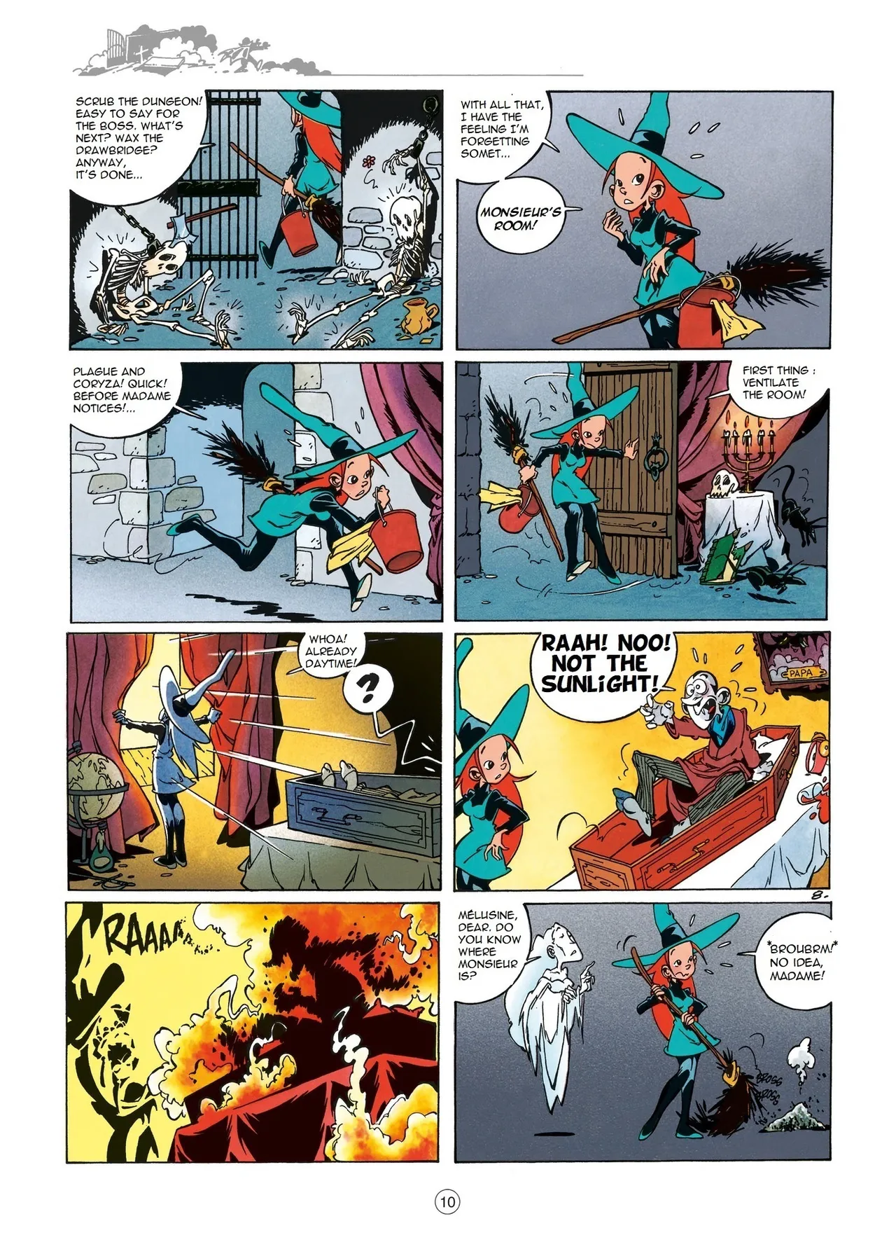 Mélusine #01 - Spells, 1995 page 10 full