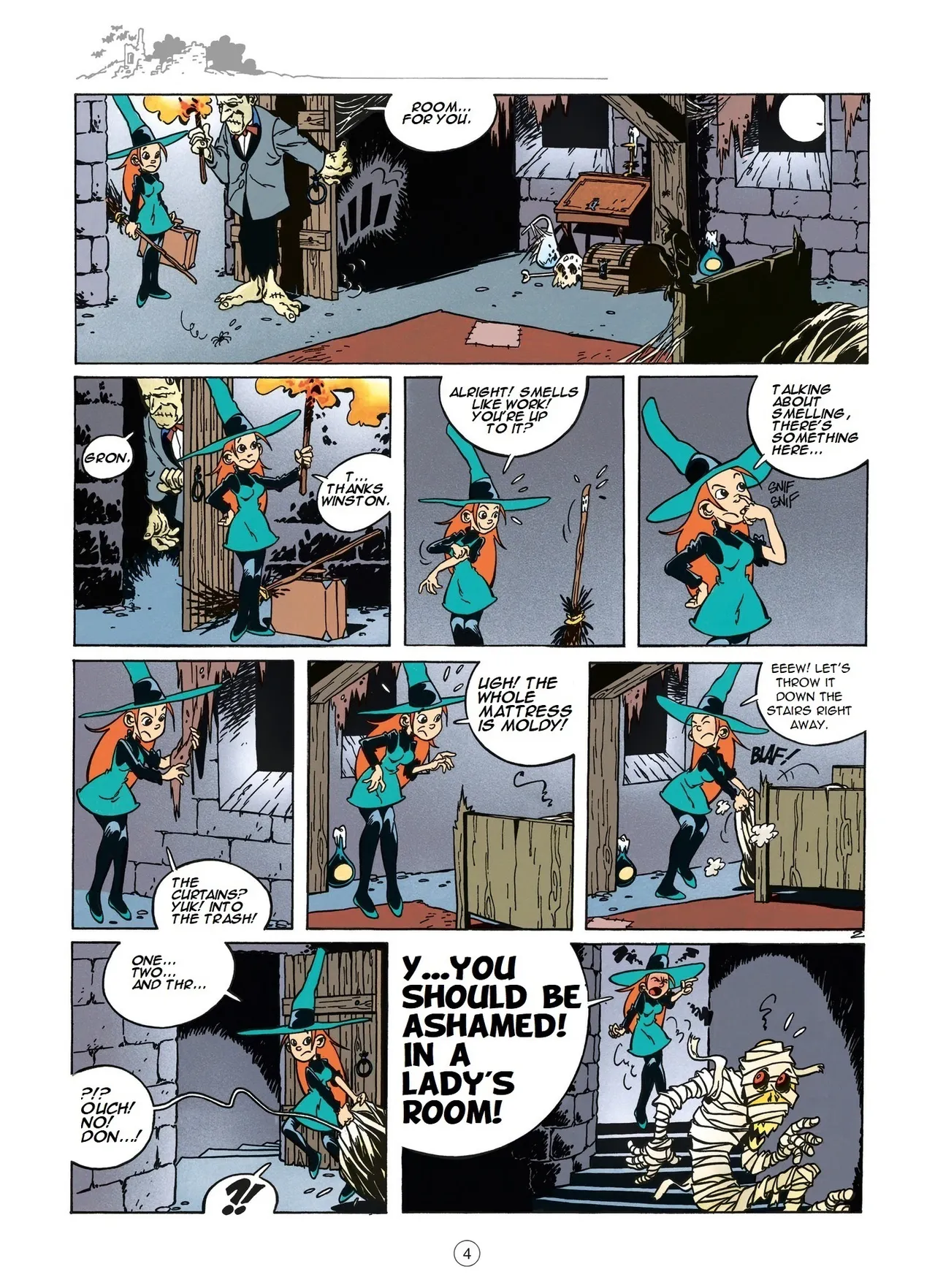 Mélusine #01 - Spells, 1995 page 4 full