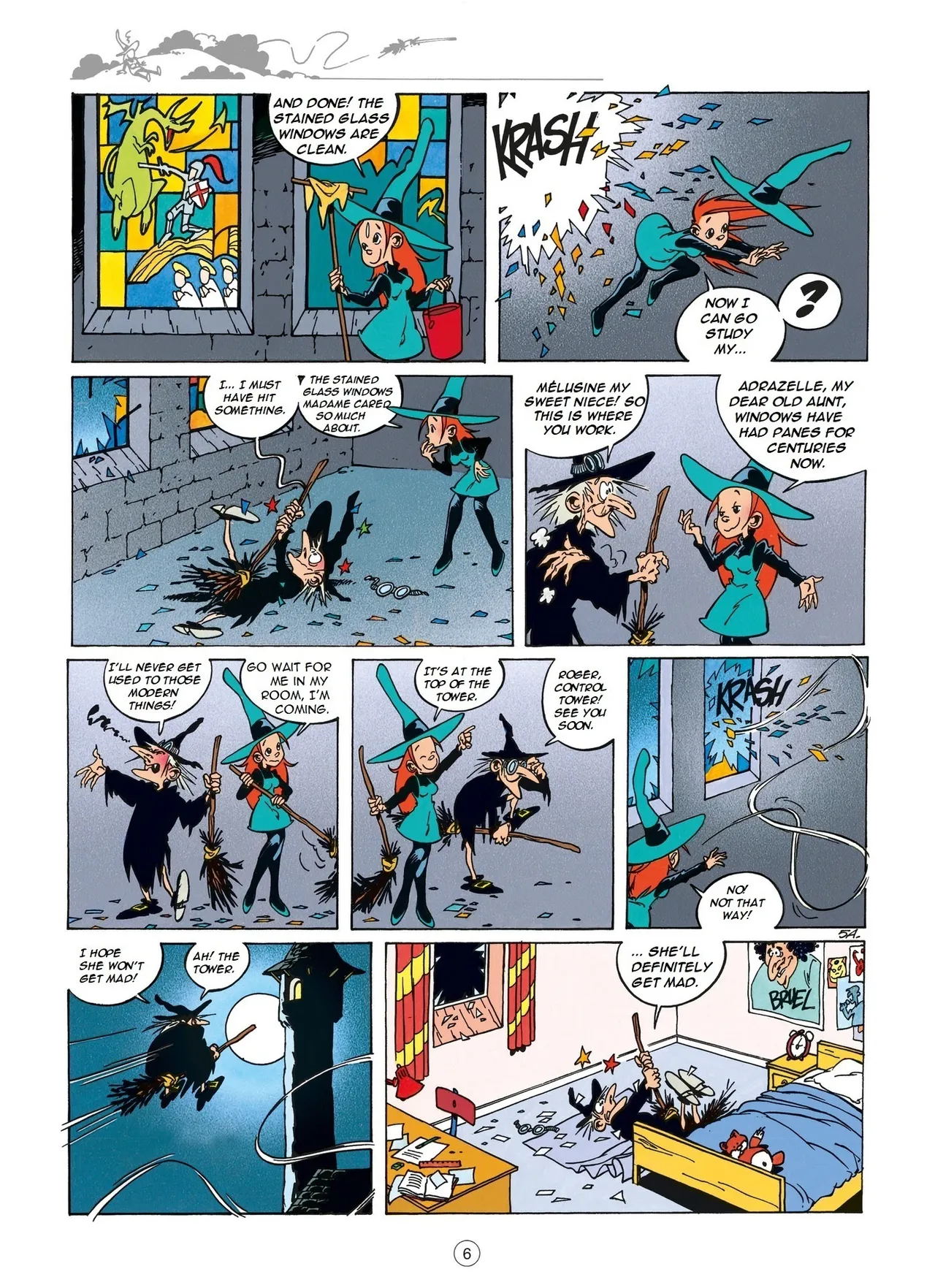 Mélusine #01 - Spells, 1995 page 6 full