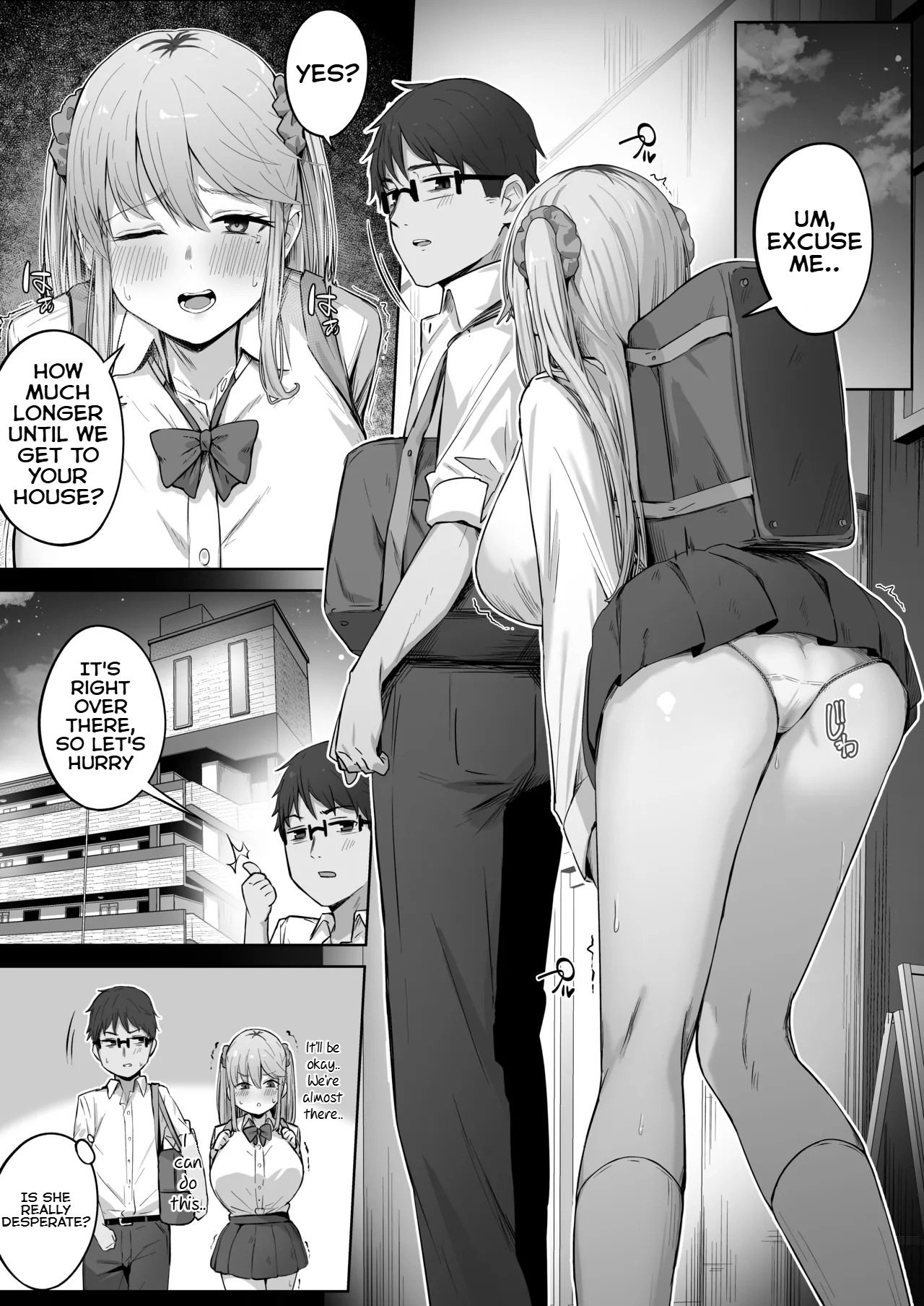 Class de Ninki no Gal wa Omorashi to Kanbotsu Chikubi ga Complex Datta. page 7 full