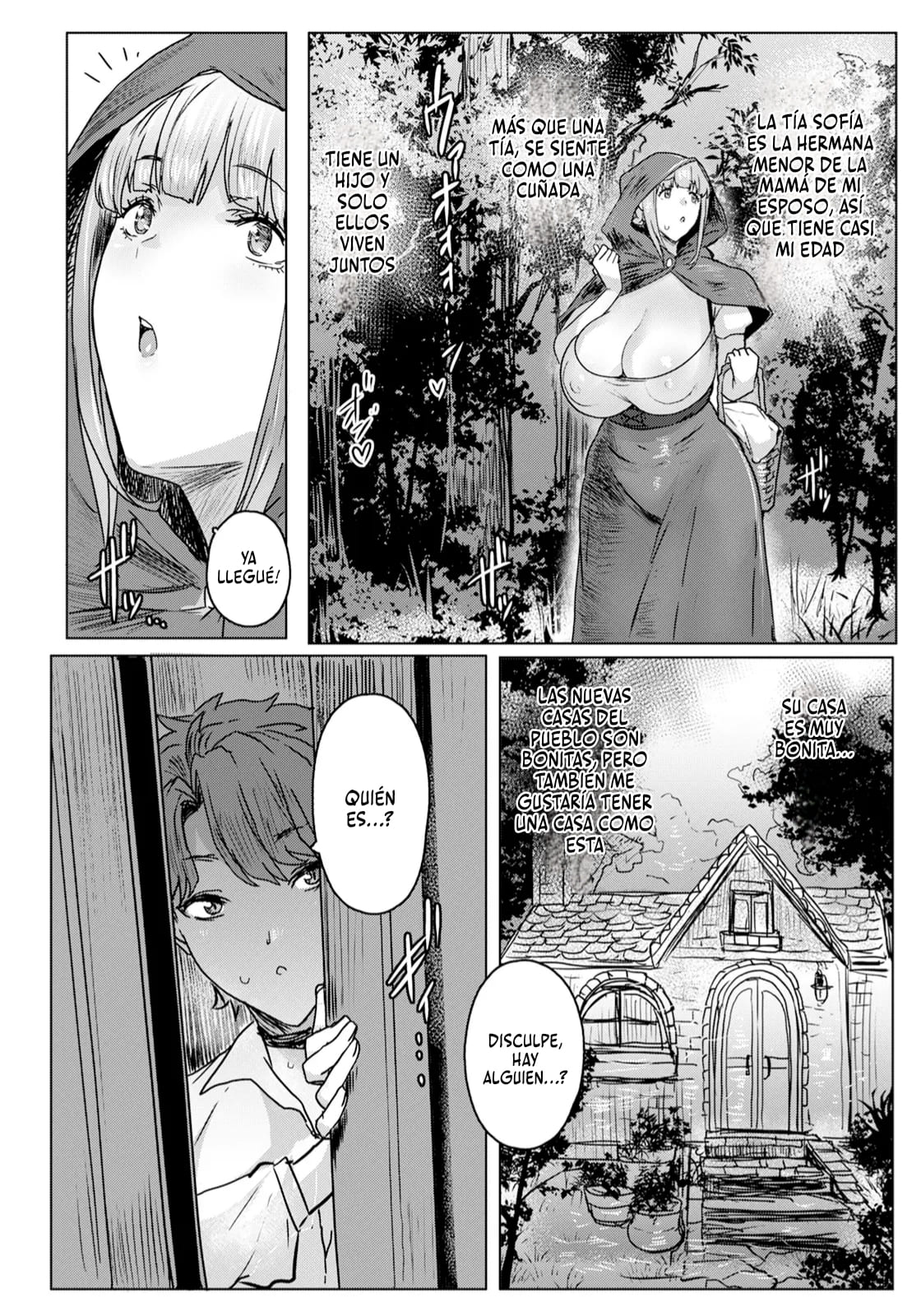 Akazukin-san｜Caperucita Roja page 4 full