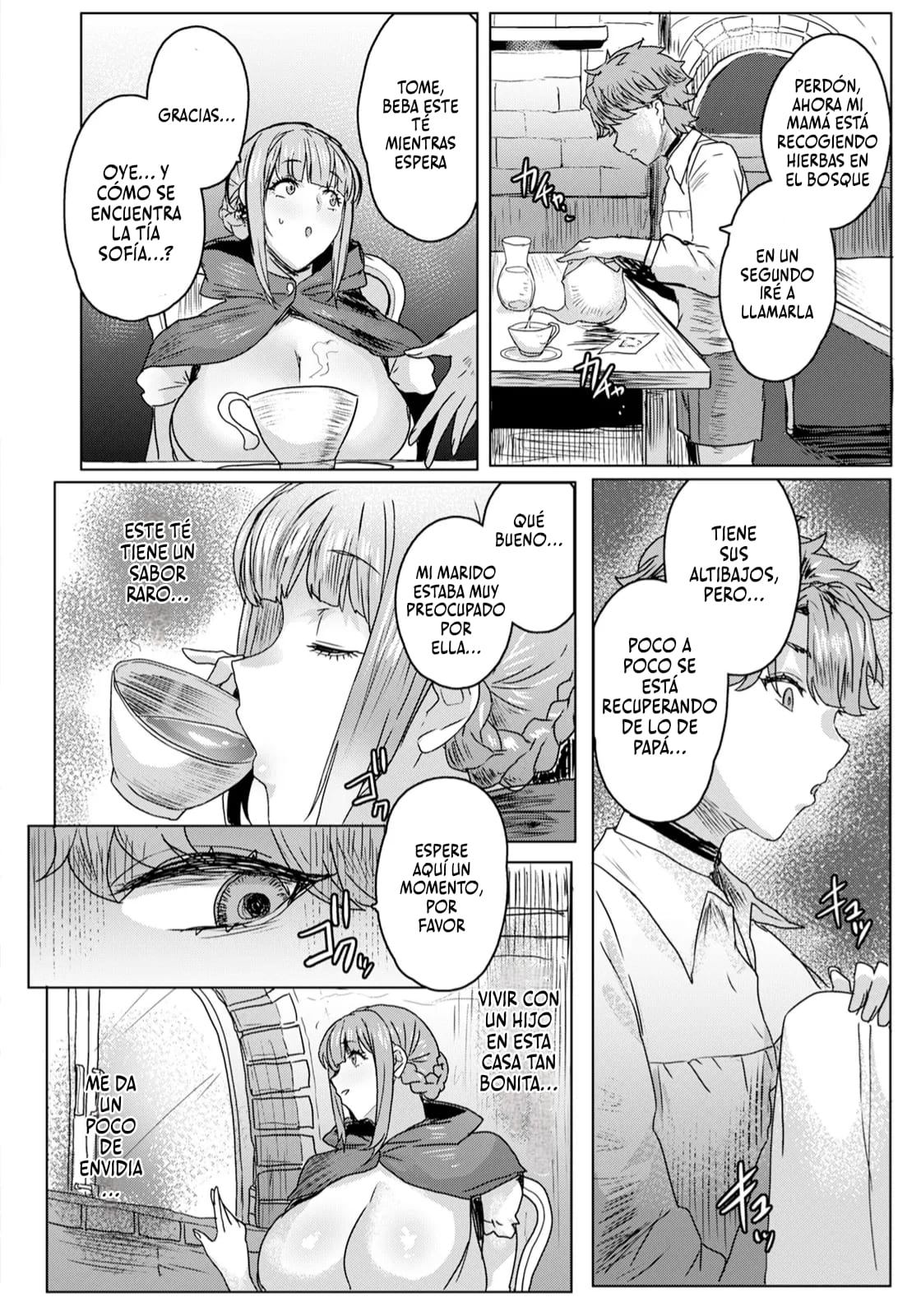 Akazukin-san｜Caperucita Roja page 6 full