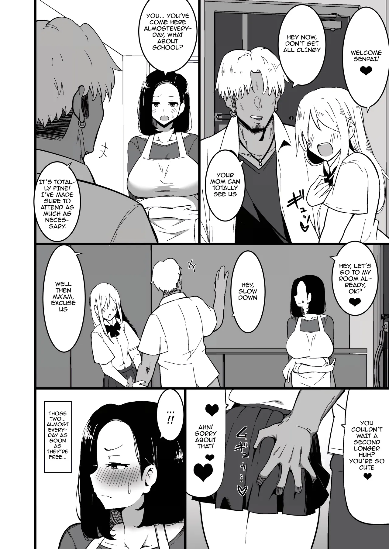 Musume no Kareshi ni Ochiru Okaa-san | A Mother Who Falls For Her Daughter's Boyfriend 2. page 6 full