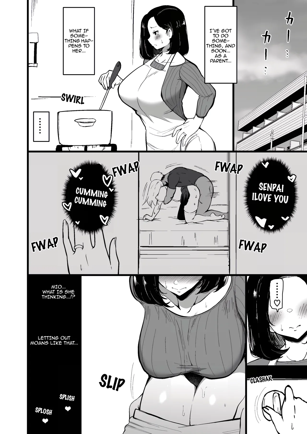 Musume no Kareshi ni Ochiru Okaa-san | A Mother Who Falls For Her Daughter's Boyfriend 2. page 8 full