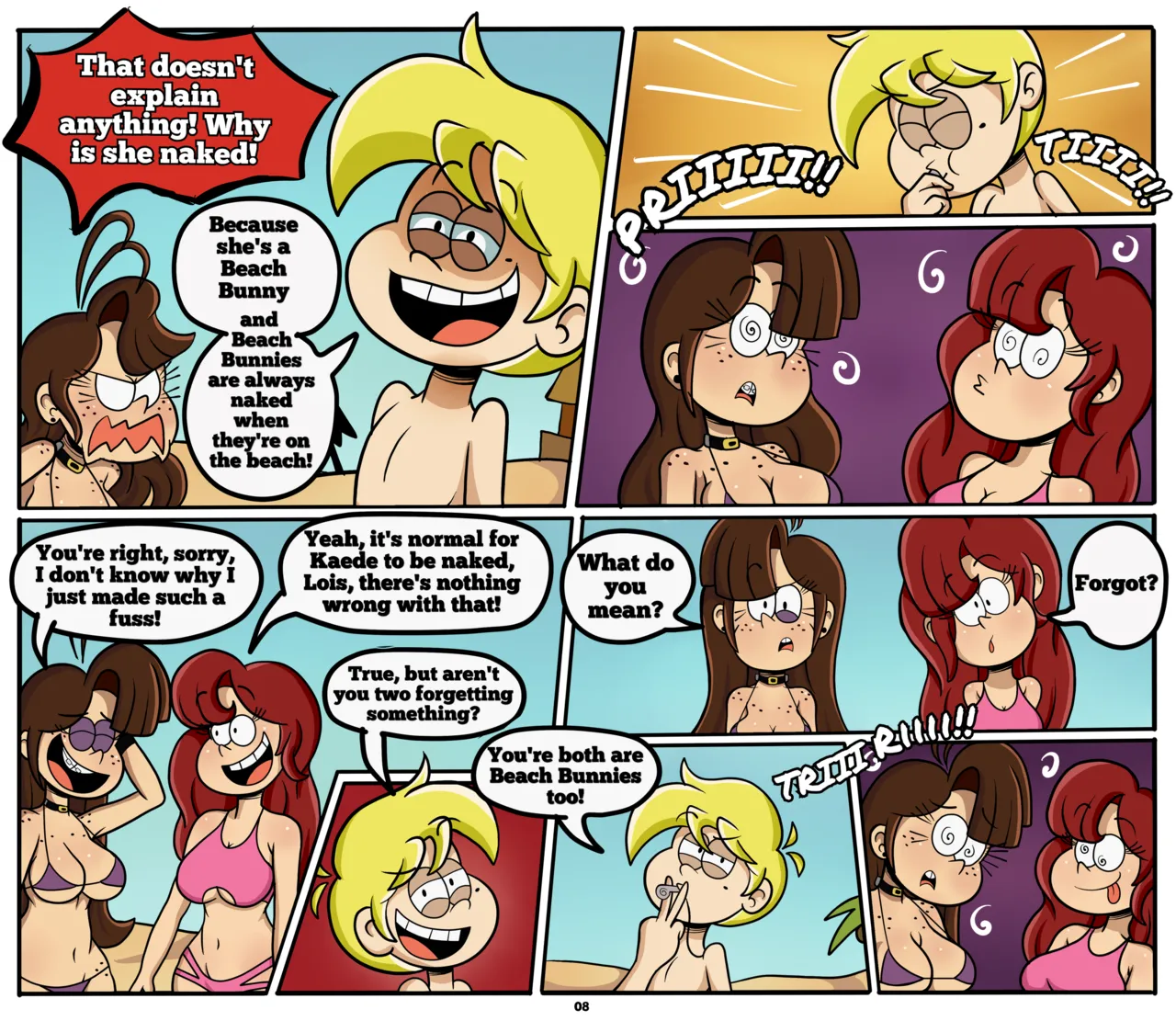 Beach Bunnies 2 page 9 full
