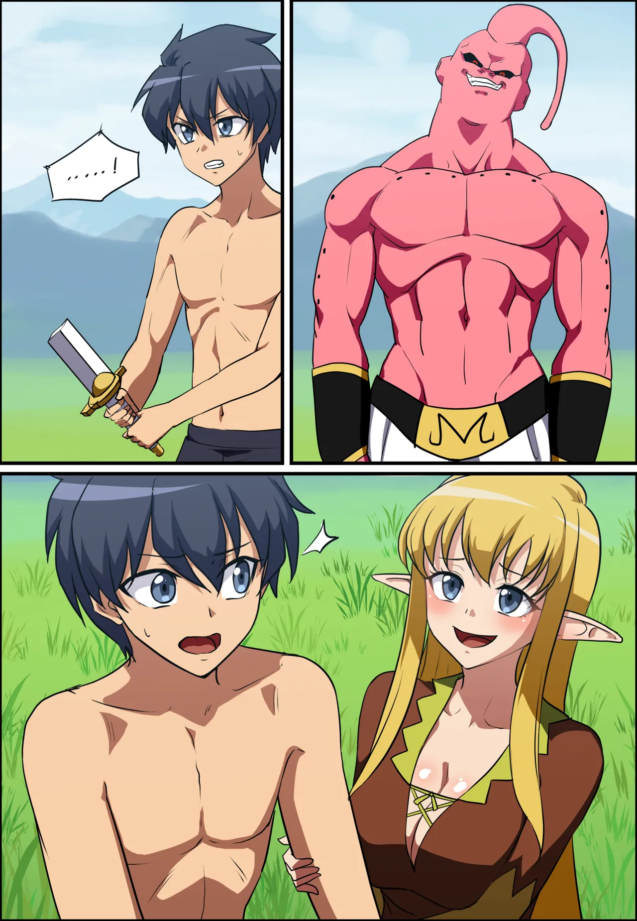 The Familiar of Zero - Tiffania  Henrietta  Siesta  Majin buu 1-2 page 2 full