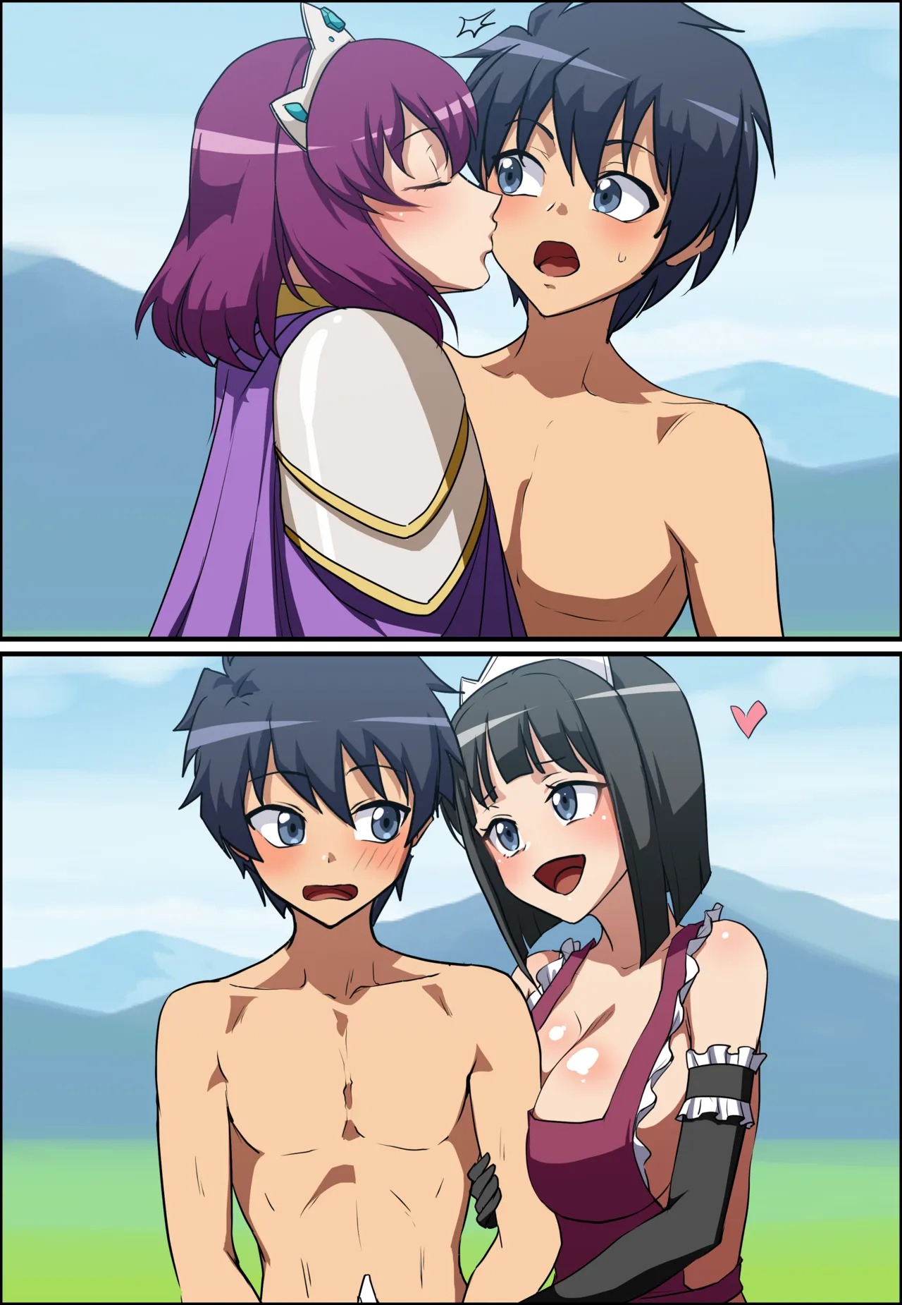 The Familiar of Zero - Tiffania  Henrietta  Siesta  Majin buu 1-2 page 3 full