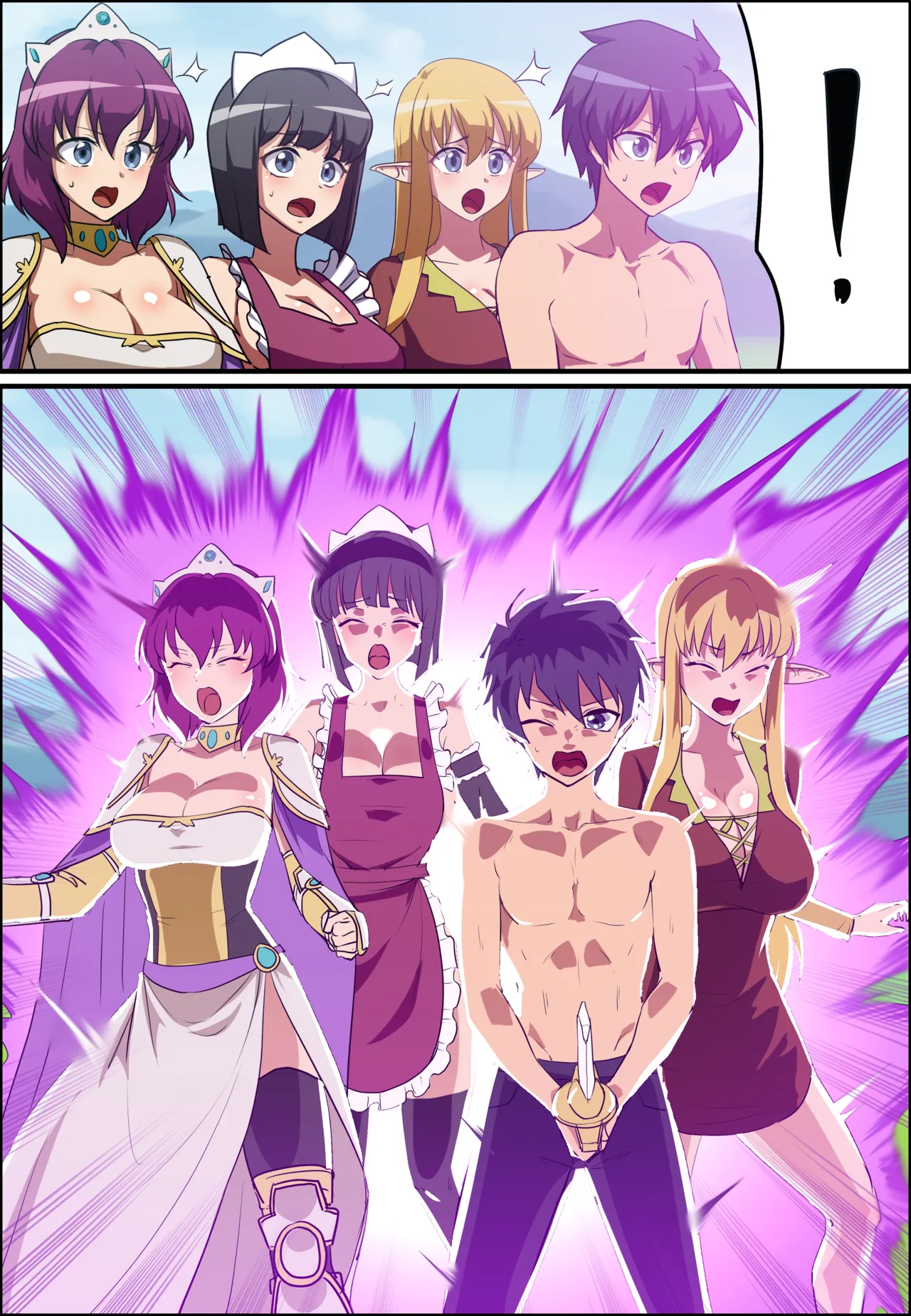 The Familiar of Zero - Tiffania  Henrietta  Siesta  Majin buu 1-2 page 6 full