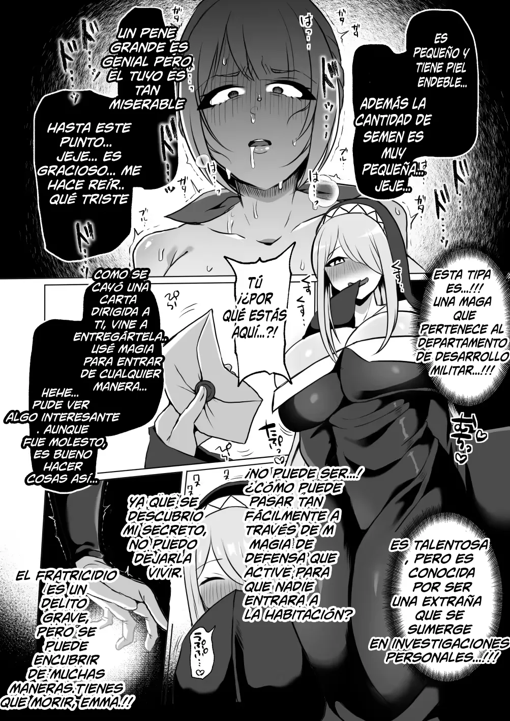 General femenina de pene pequeño completamente entrenada como un cerda masoquista ~En un país donde los penes grandes se consideran justicia, a una general femenina orgullosa que nació con un pene pequeño y sin circuncidar se le enseña una lección exhaustiva hasta que queda reducida a una cerda masoquista digna de un pene pequeño~ page 8 full