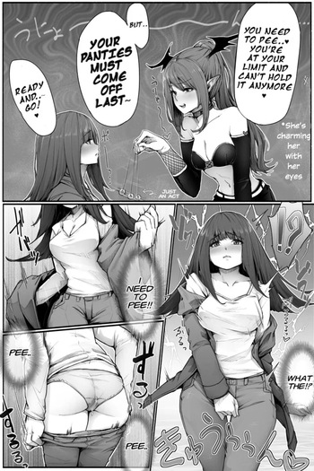 You need to pee but your panties must come off last cover