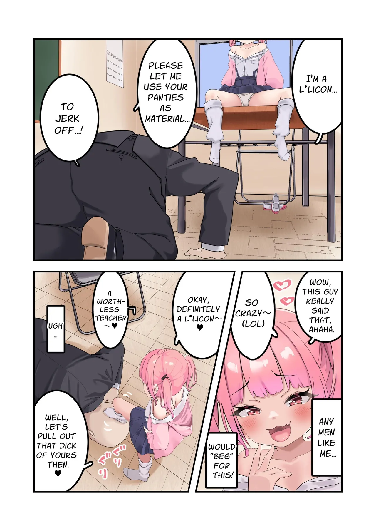 Kodopan Mesugaki wa Do-M Kyoushi o Wakarasetai | Masochist Lesson page 10 full