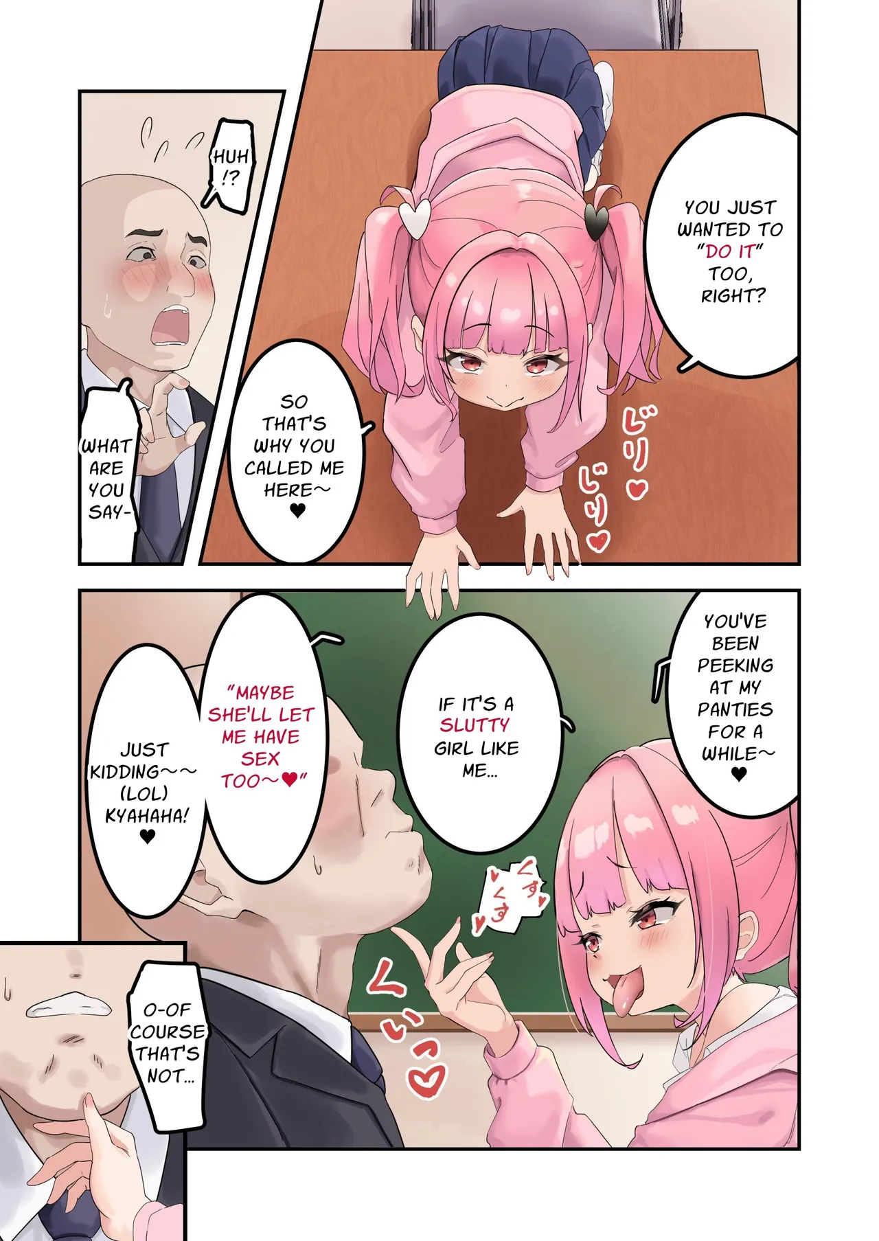 Kodopan Mesugaki wa Do-M Kyoushi o Wakarasetai | Masochist Lesson page 5 full