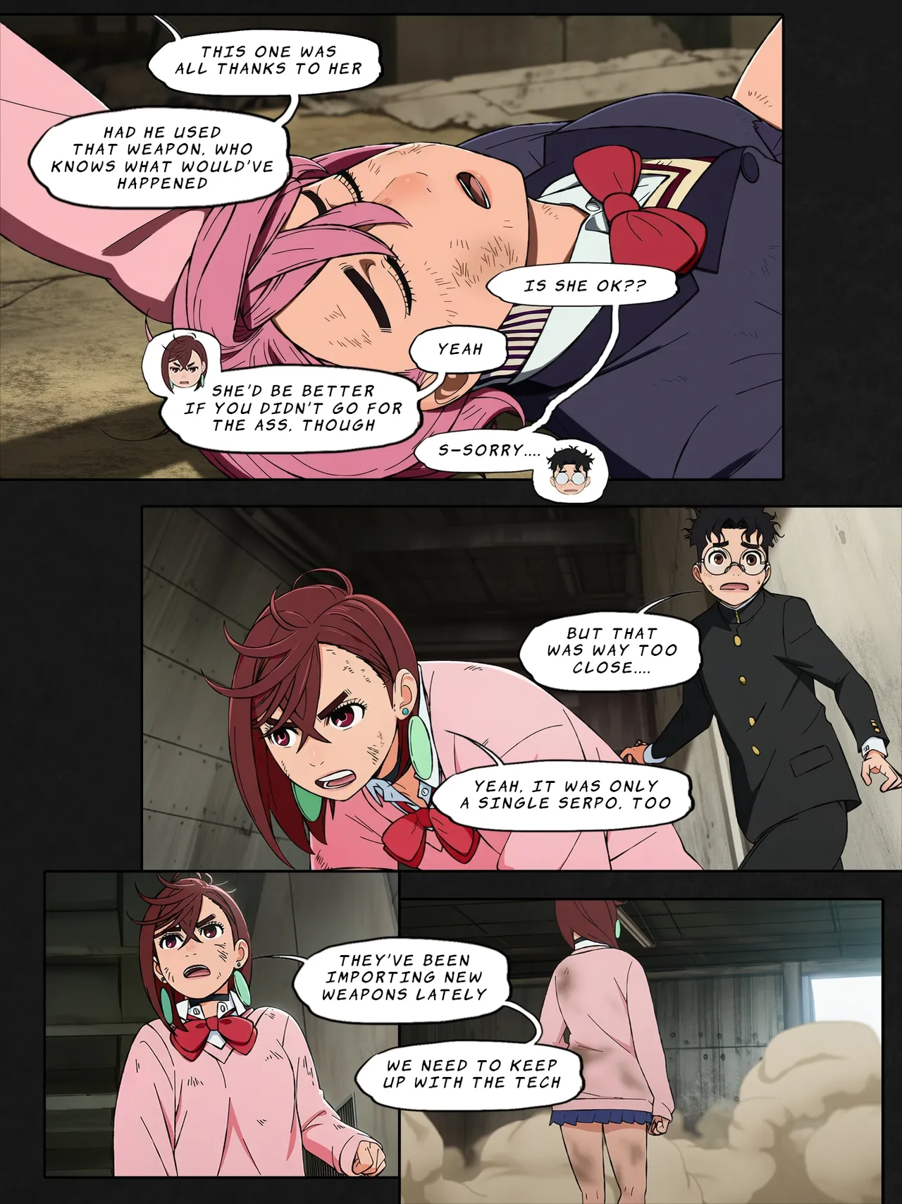 DanDaDan: The Forgotten Episode - A Momo &amp; Obarun Doujin page 10 full