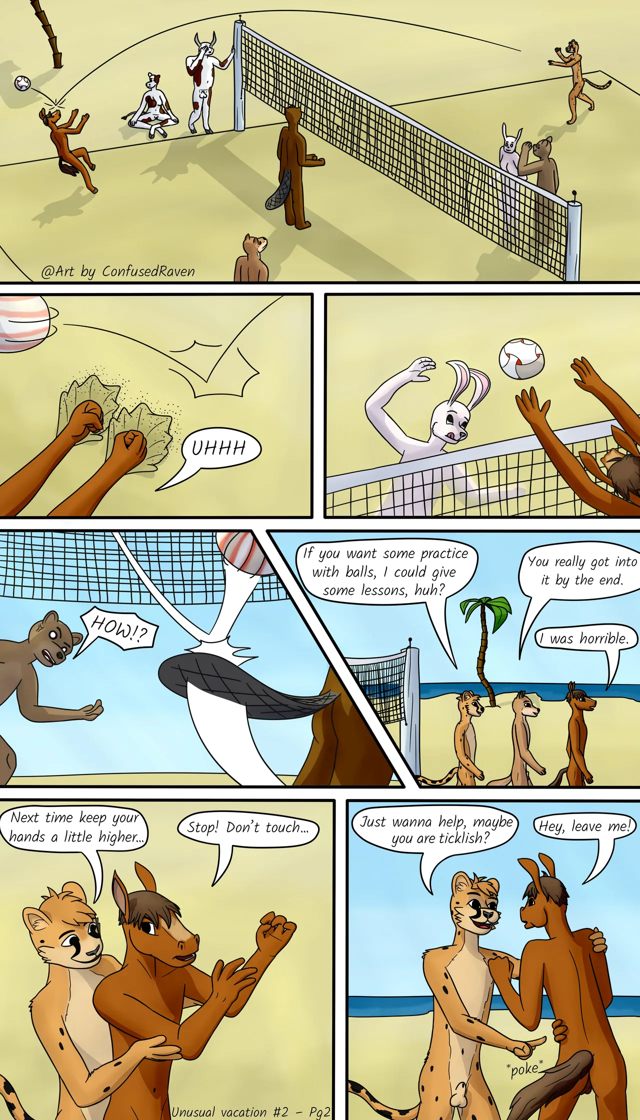 Unusual Vacation #2 - What are friends for page 2 full