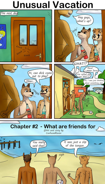 Unusual Vacation #2 - What are friends for cover