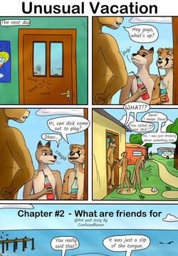 Unusual Vacation #2 - What are friends for