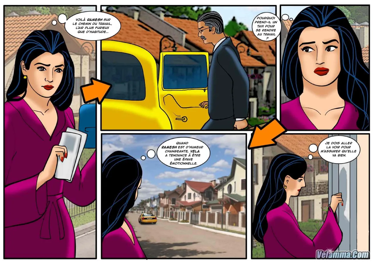 Velamma - 042- Se salit et se graisse chez le mécanicien page 2 full